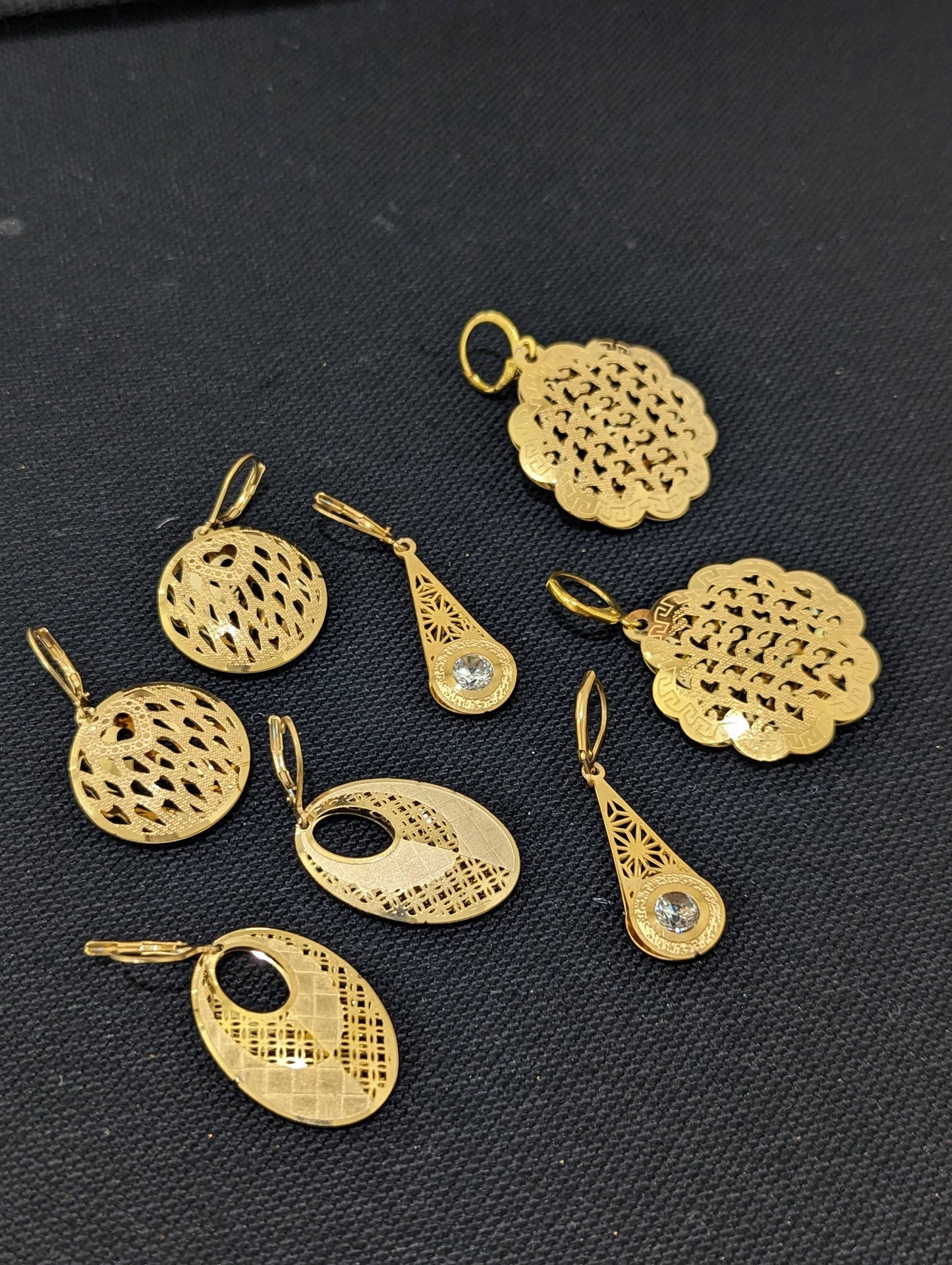 Stainless steel Gold plated Earrings