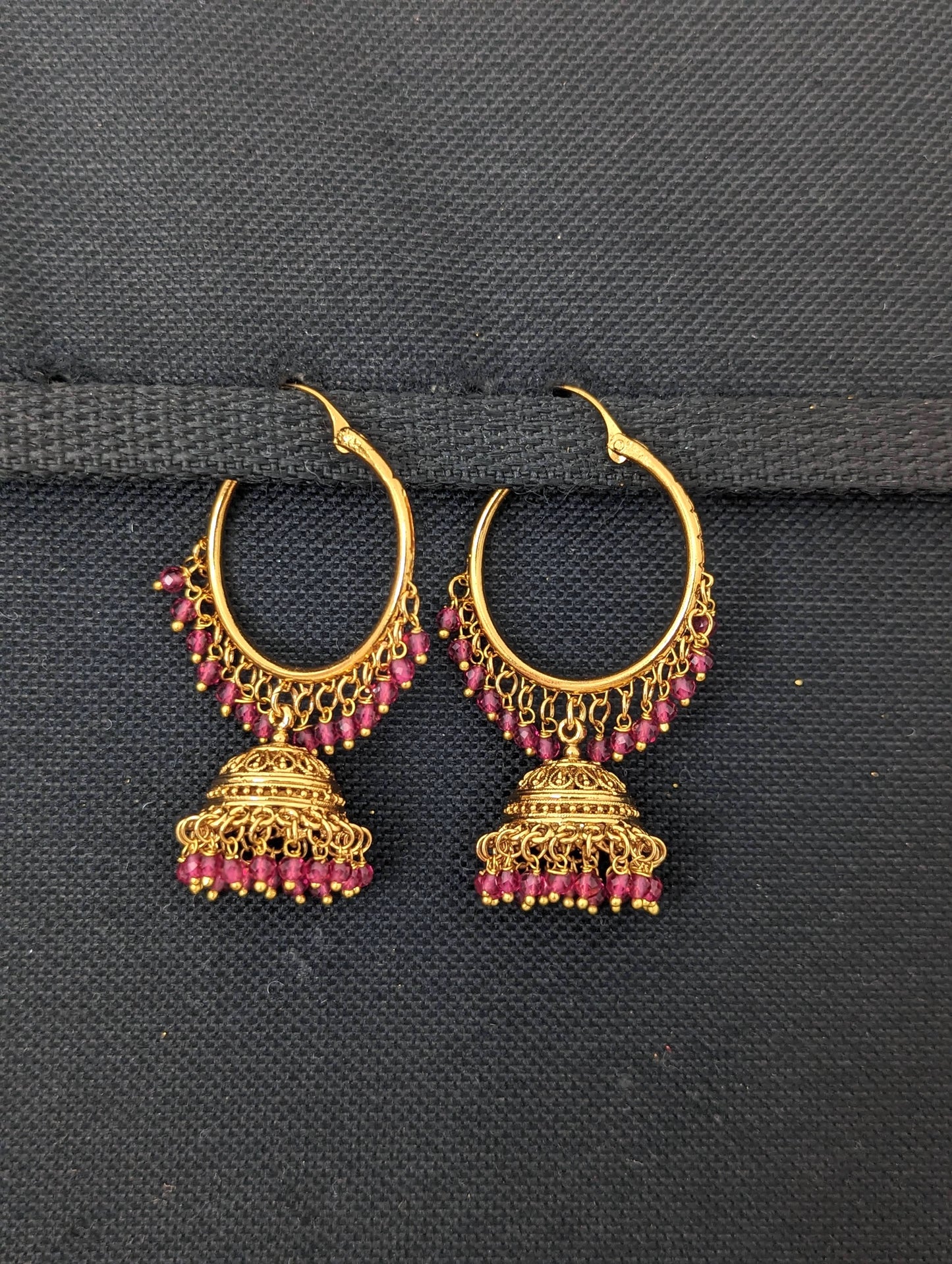 Jhumka dangling Hoop Earrings