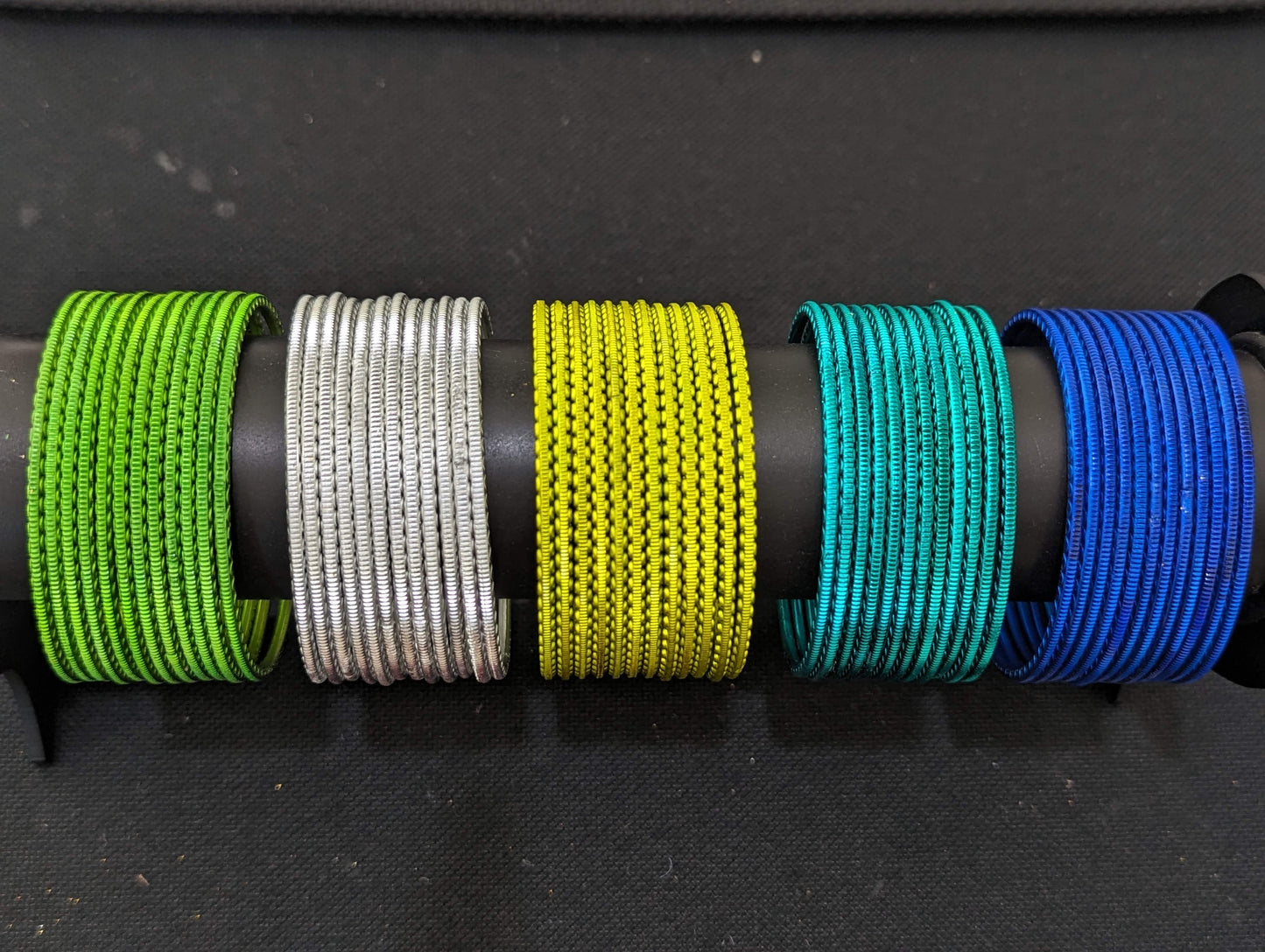 Clearance - Thin Metal Bangles - 1 dozen