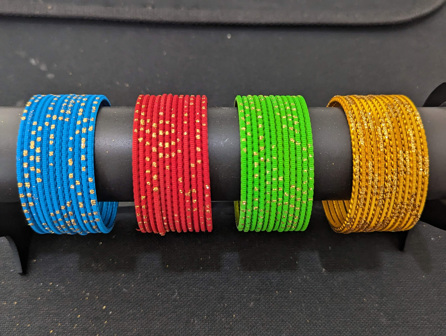 Clearance - Thin Metal Bangles - 1 dozen