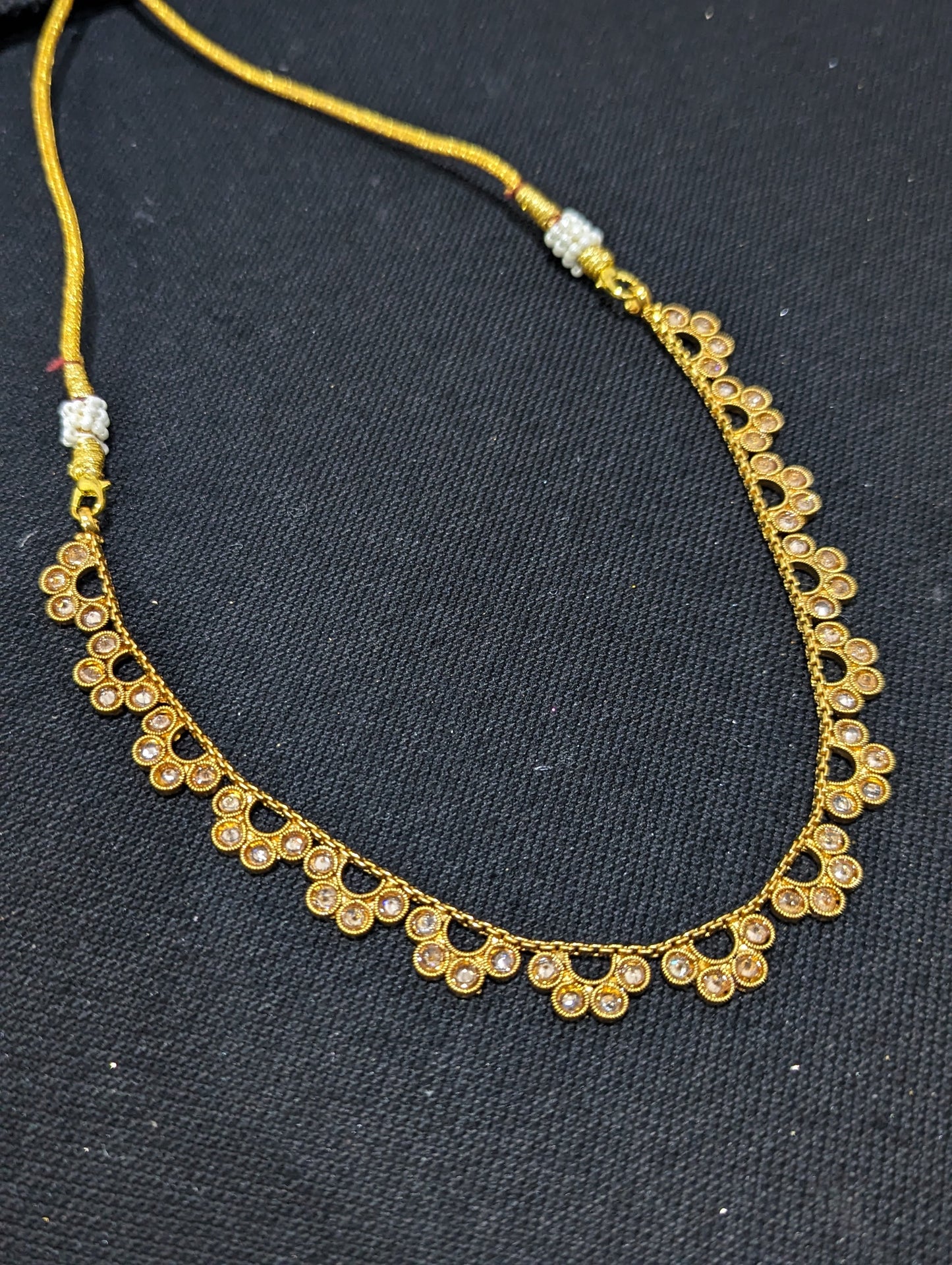 Polki stone Designer Choker Necklace