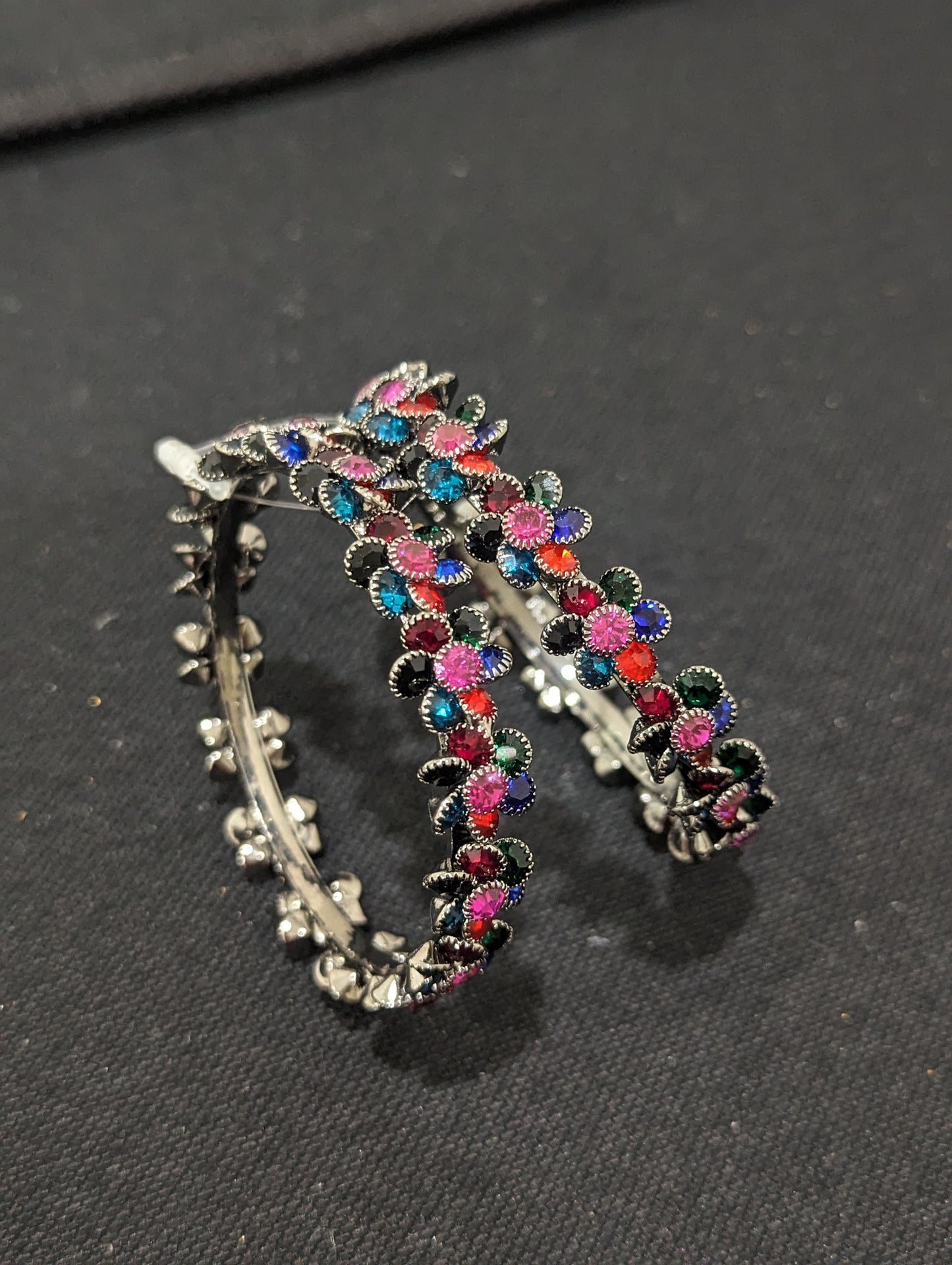 Multi color Black plating bangles