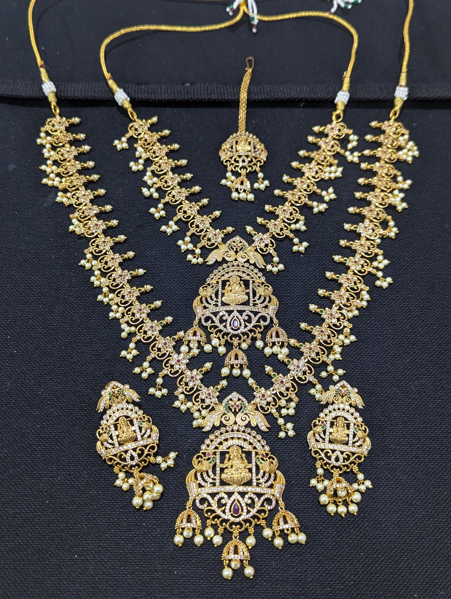 Goddess Lakshmi Bridal Combo set