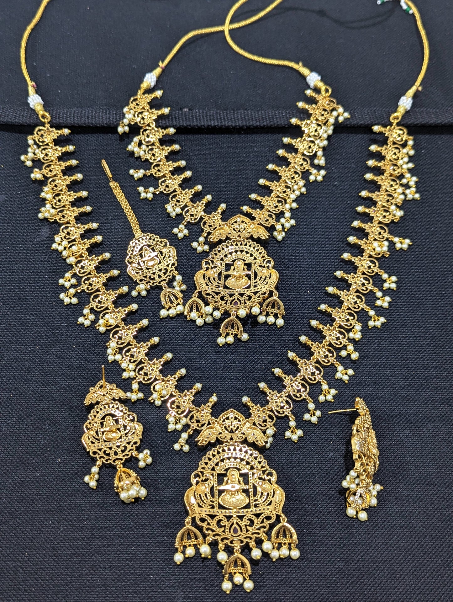 Goddess Lakshmi Bridal Combo set