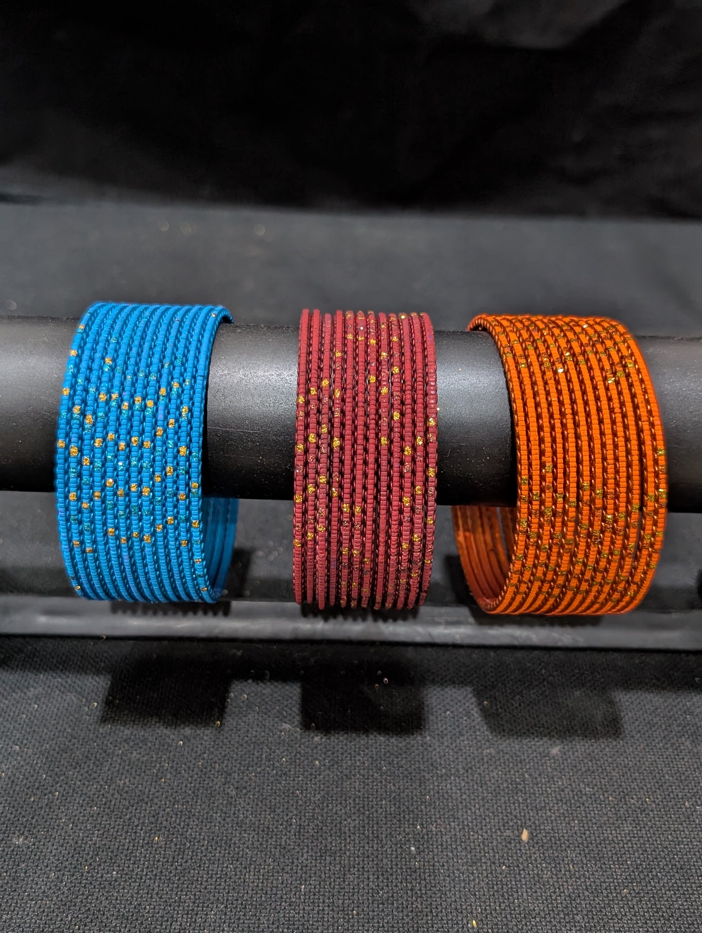 Clearance - Thin Metal Bangles - 1 dozen