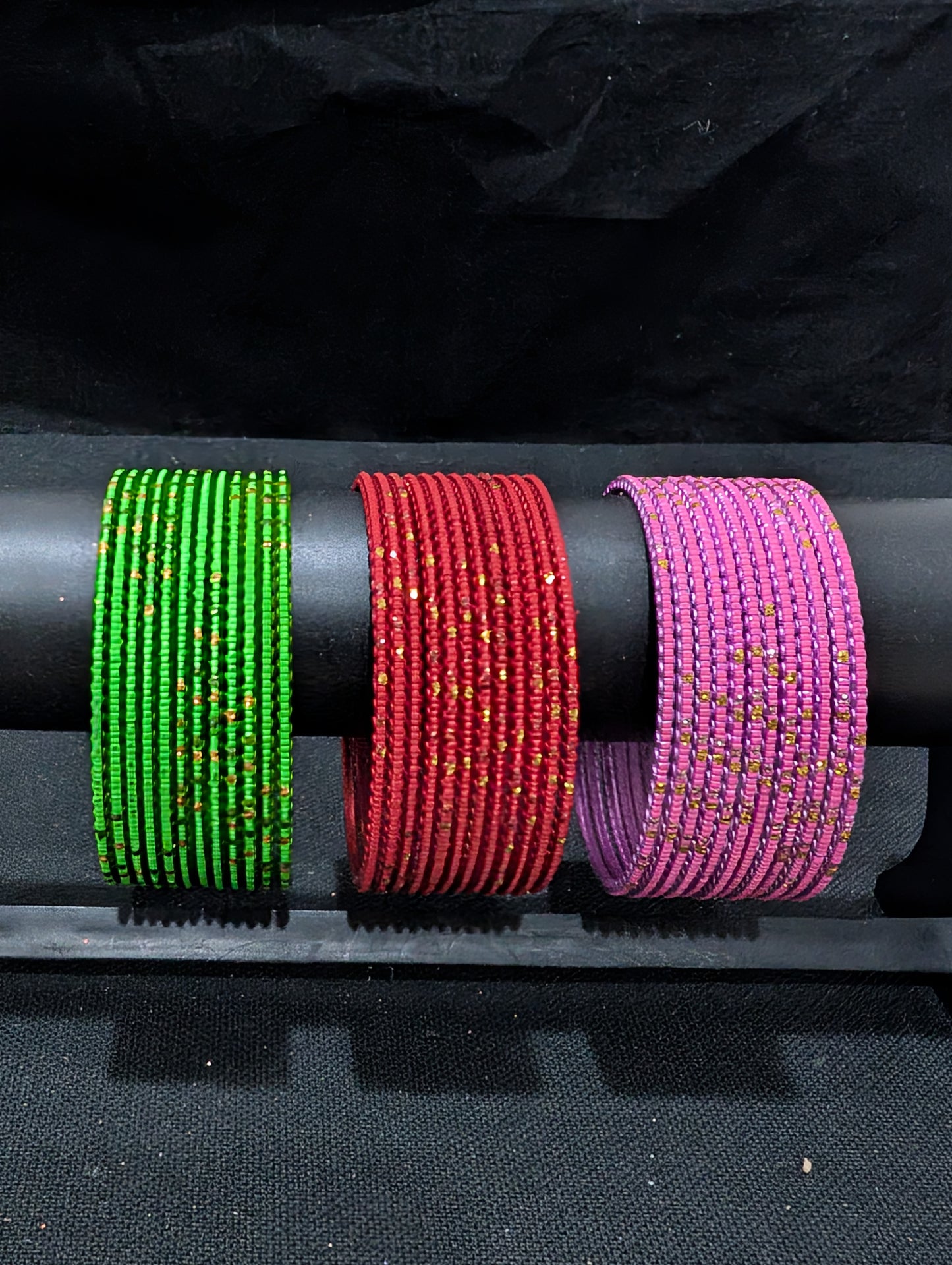 Clearance - Thin Metal Bangles - 1 dozen