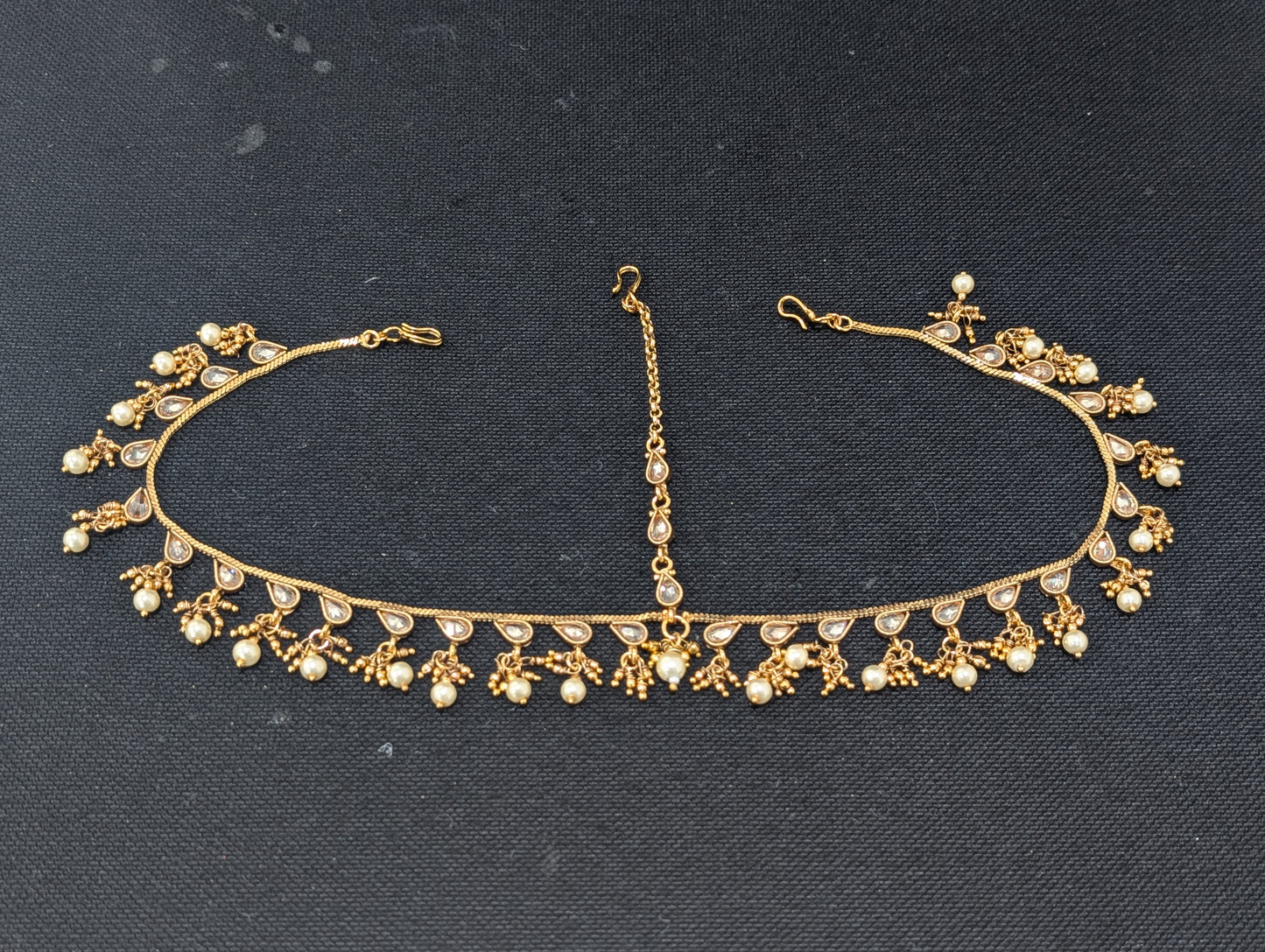 Traditional Gold plated Damini / Matha patti - Design 3