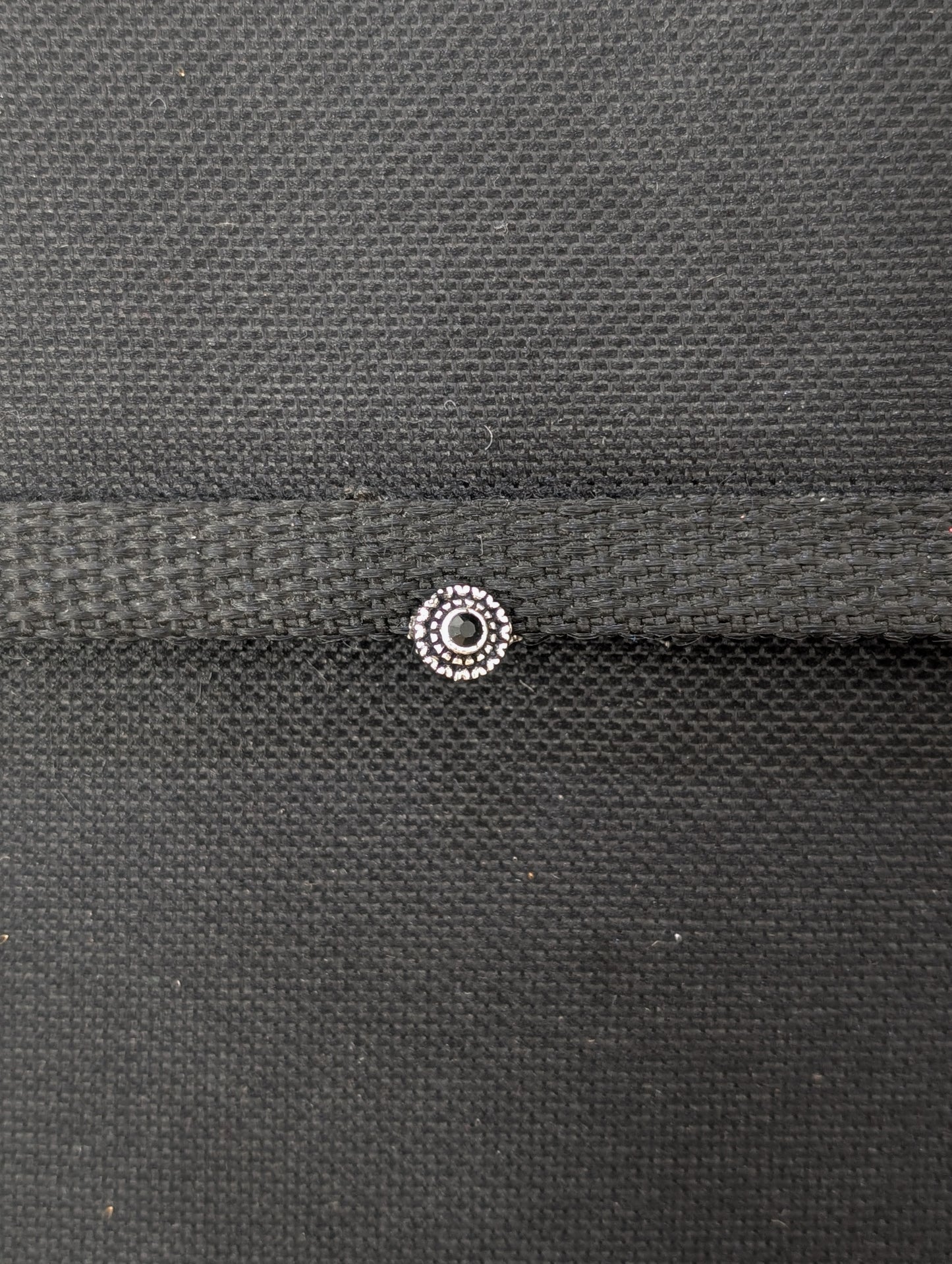 Oxidized Silver small nose pin for pierced nose - 6 designs