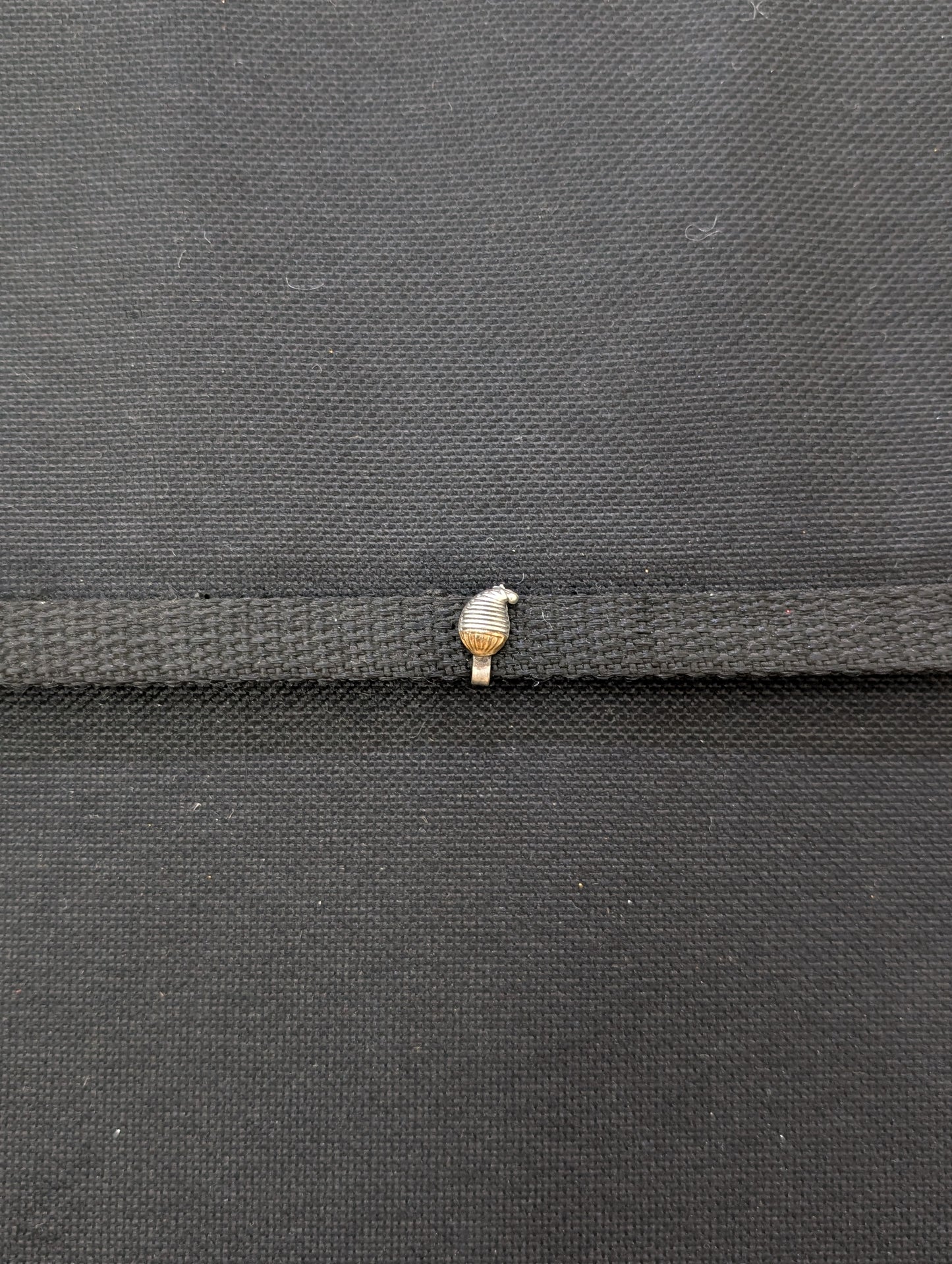 Dual tone Oxidized Silver Small clip on nose pin - 3 designs