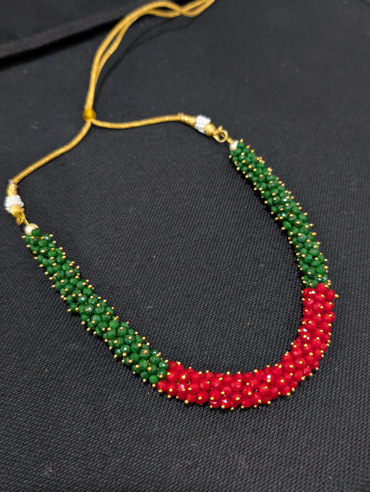 Crystal bead Choker Necklace