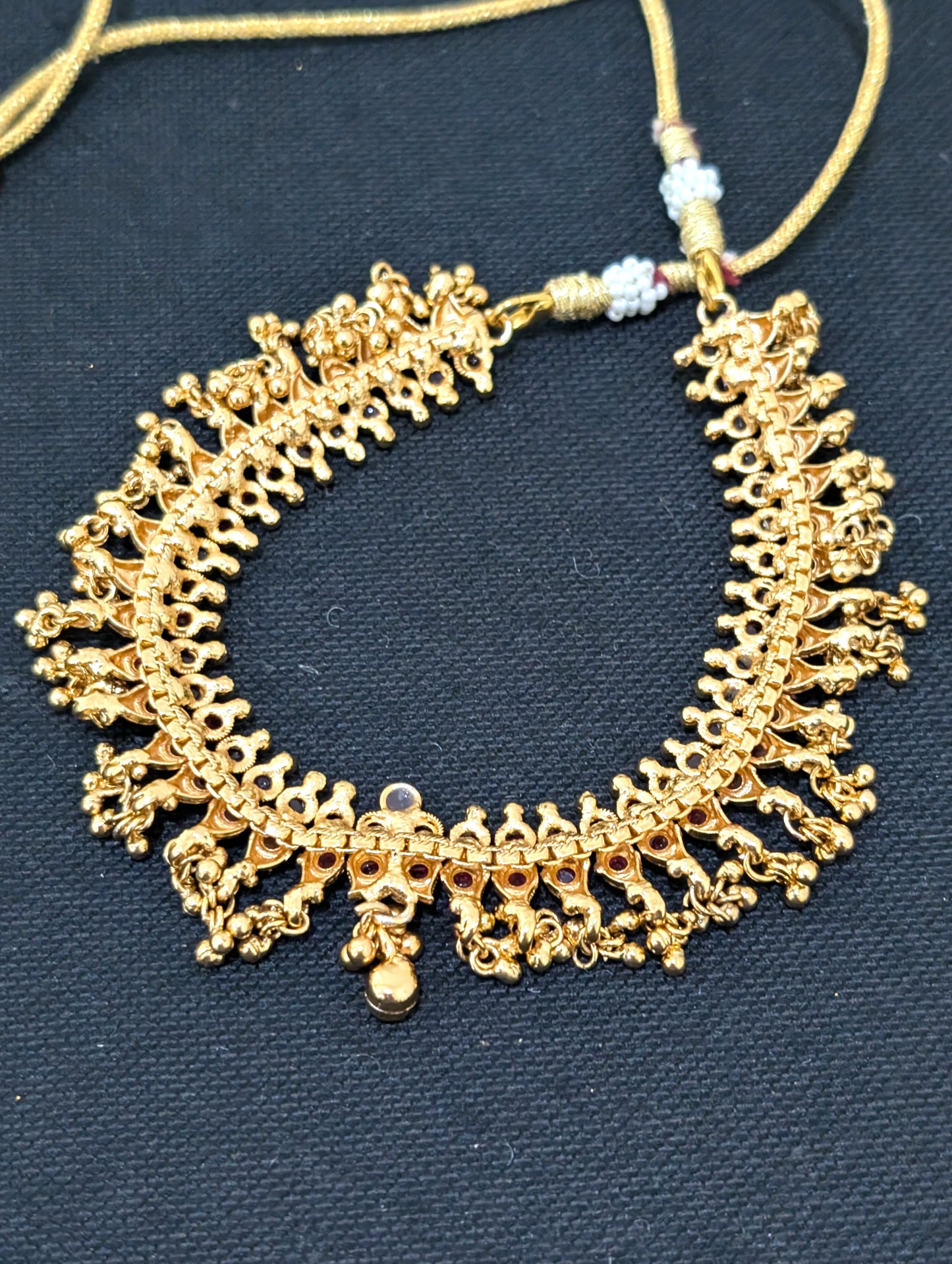 Ruby Kemp stone Choker Necklace
