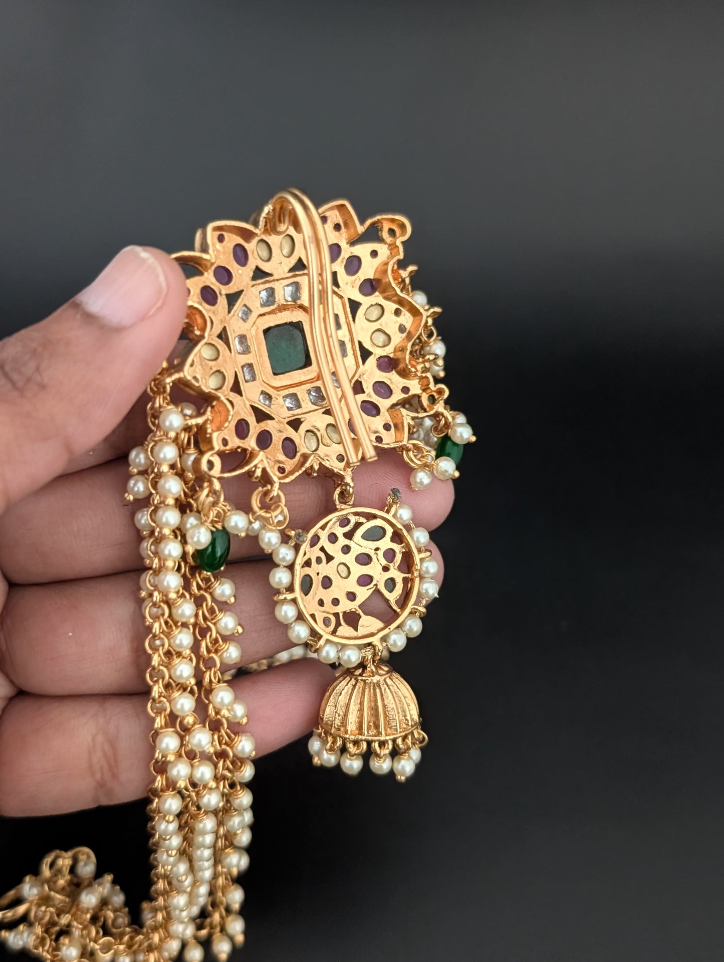 Kemp Bridal Clip on Hair brooch