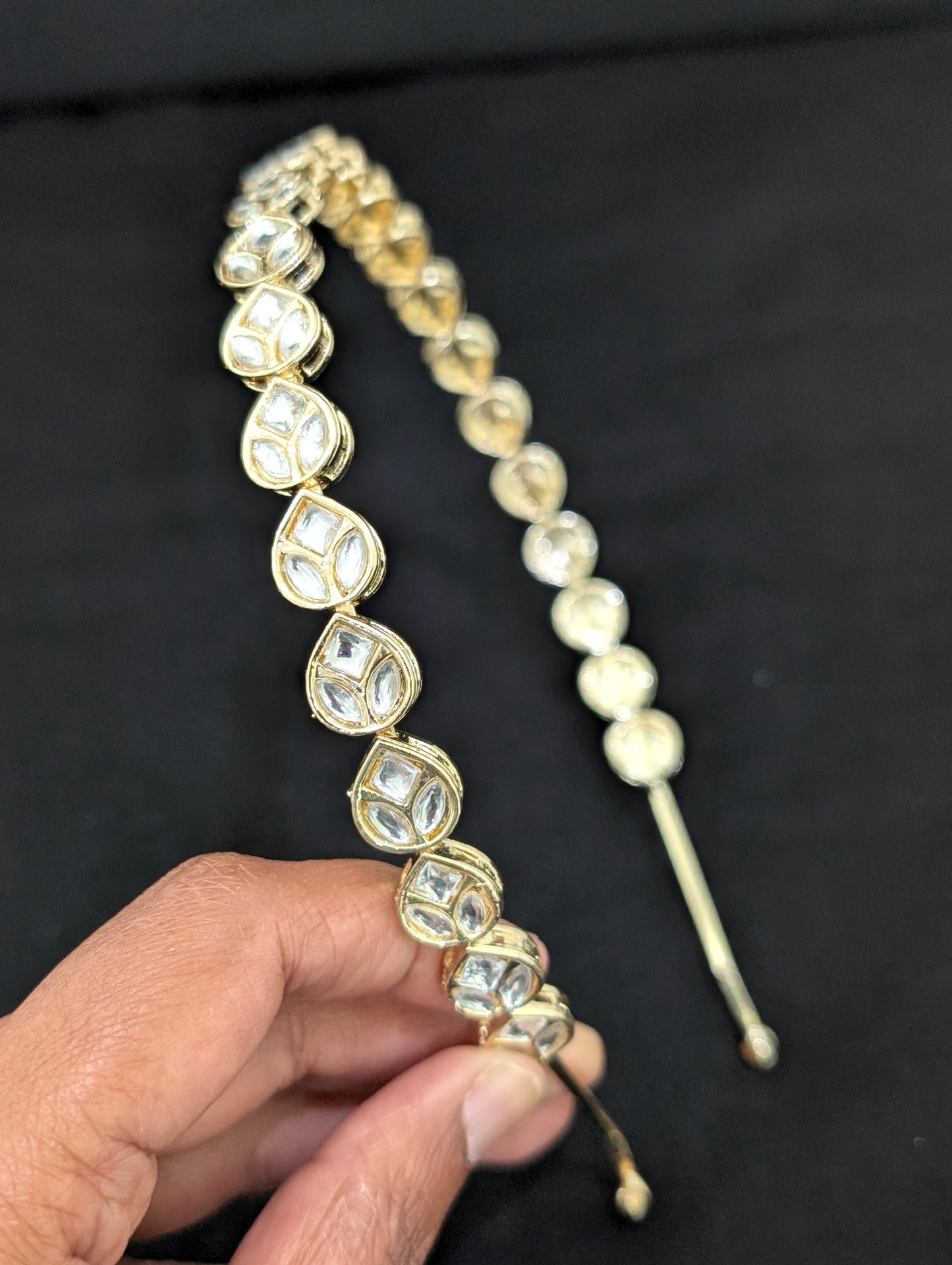 Kundan Head band - D2