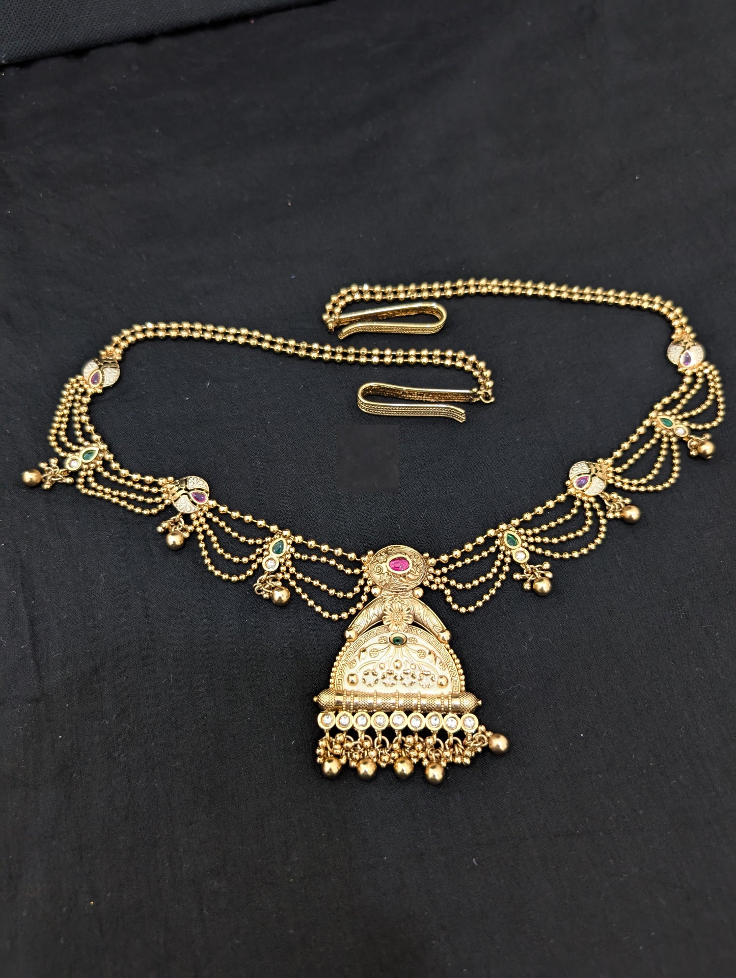Gold plated Kemp Hip Chain / Waist Belt / Belly Chain