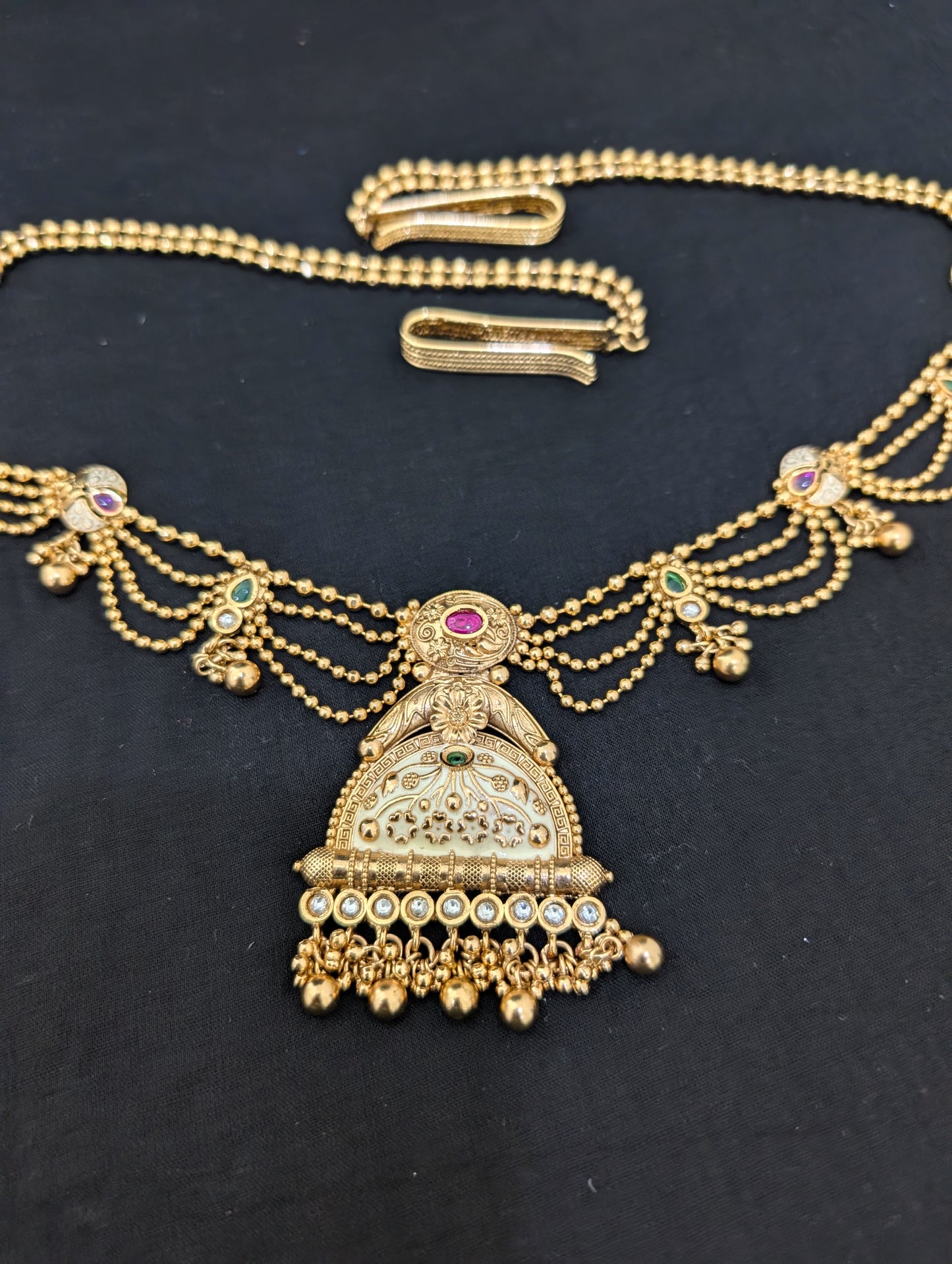 Gold plated Kemp Hip Chain / Waist Belt / Belly Chain