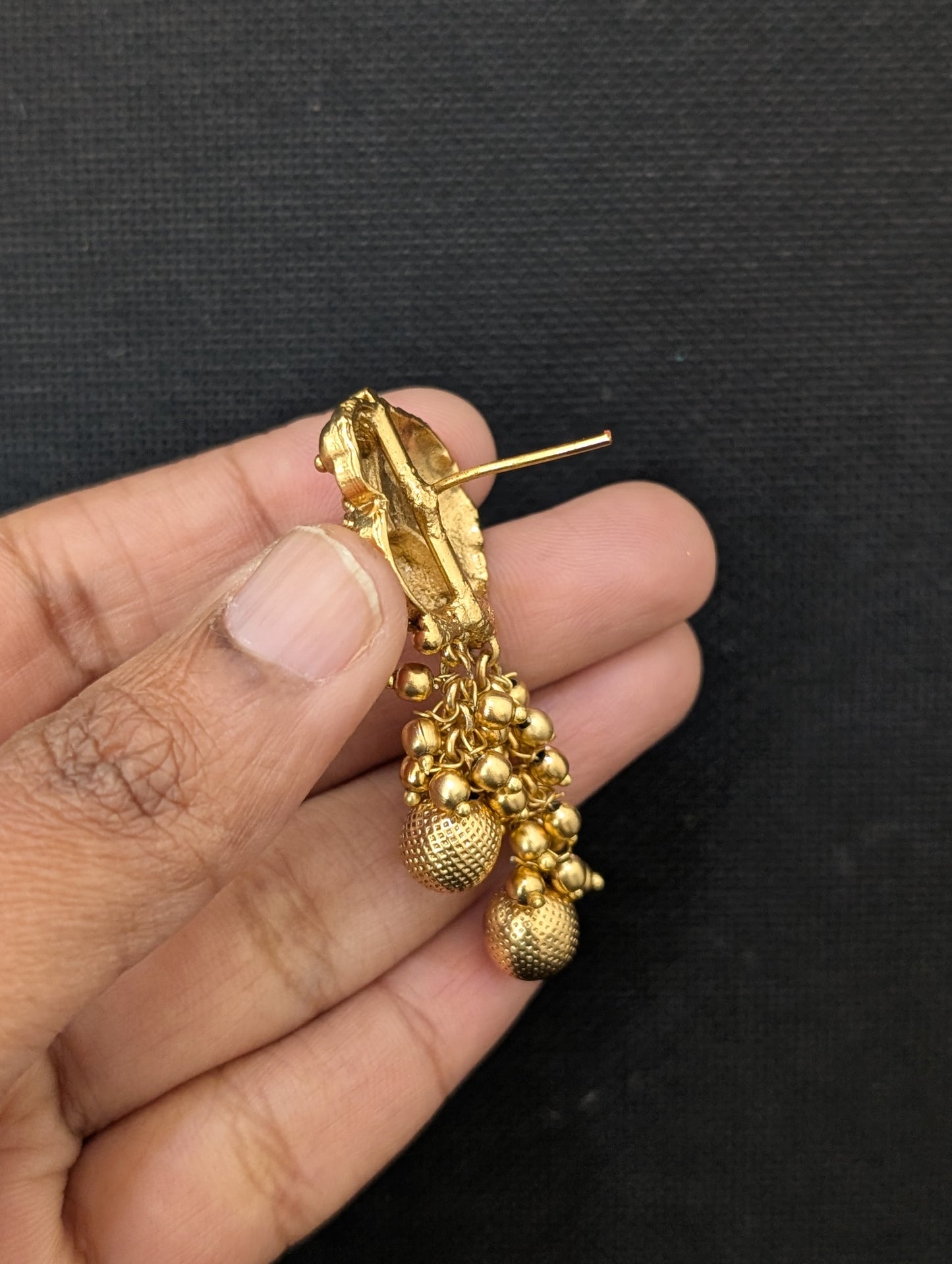Tassel style Kemp Antique Stud Dangle Earrings
