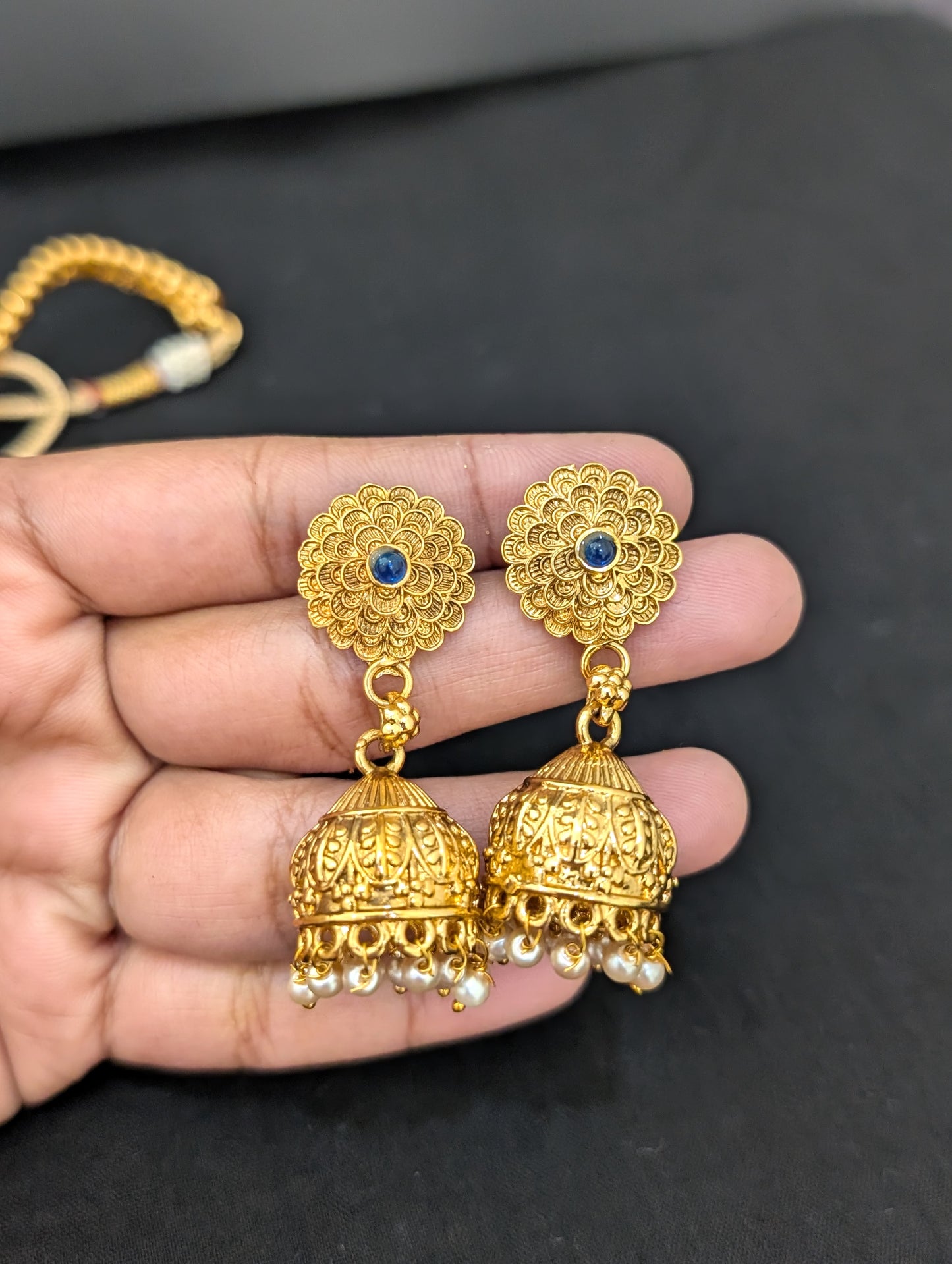 Wedding theme Pendant Long chain set