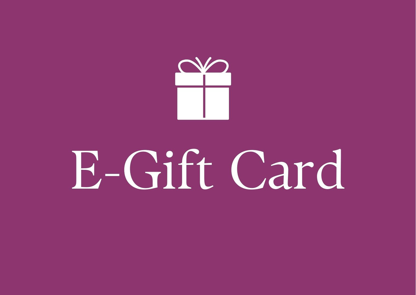 E-Gift card