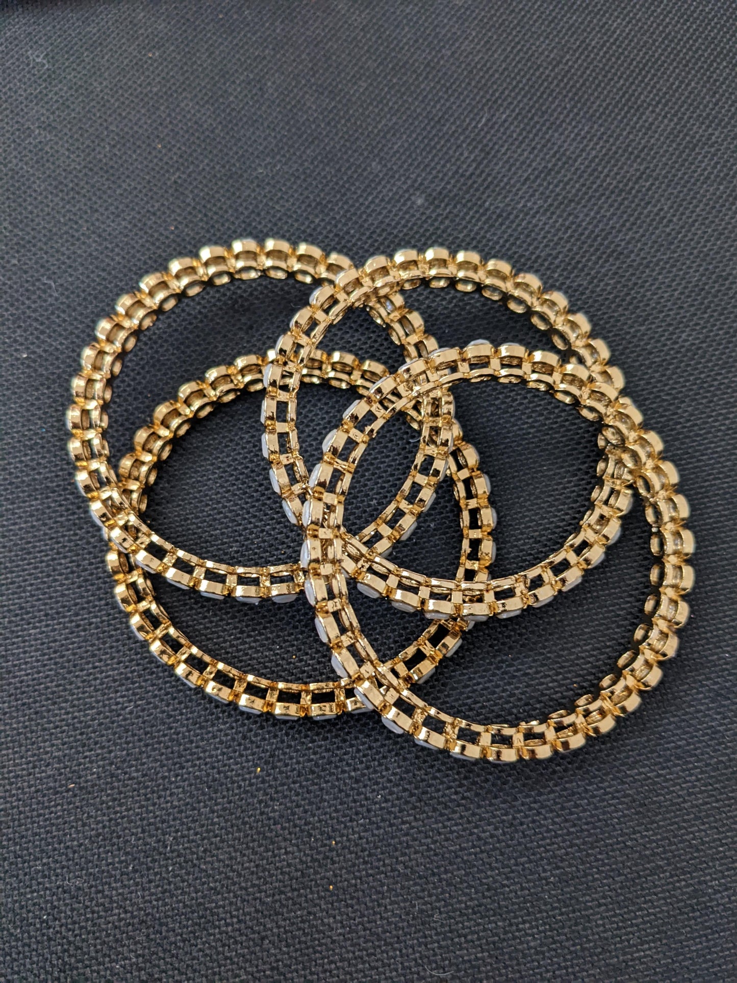 Circle design Mehandi polish Colorful Polki stone Bangles