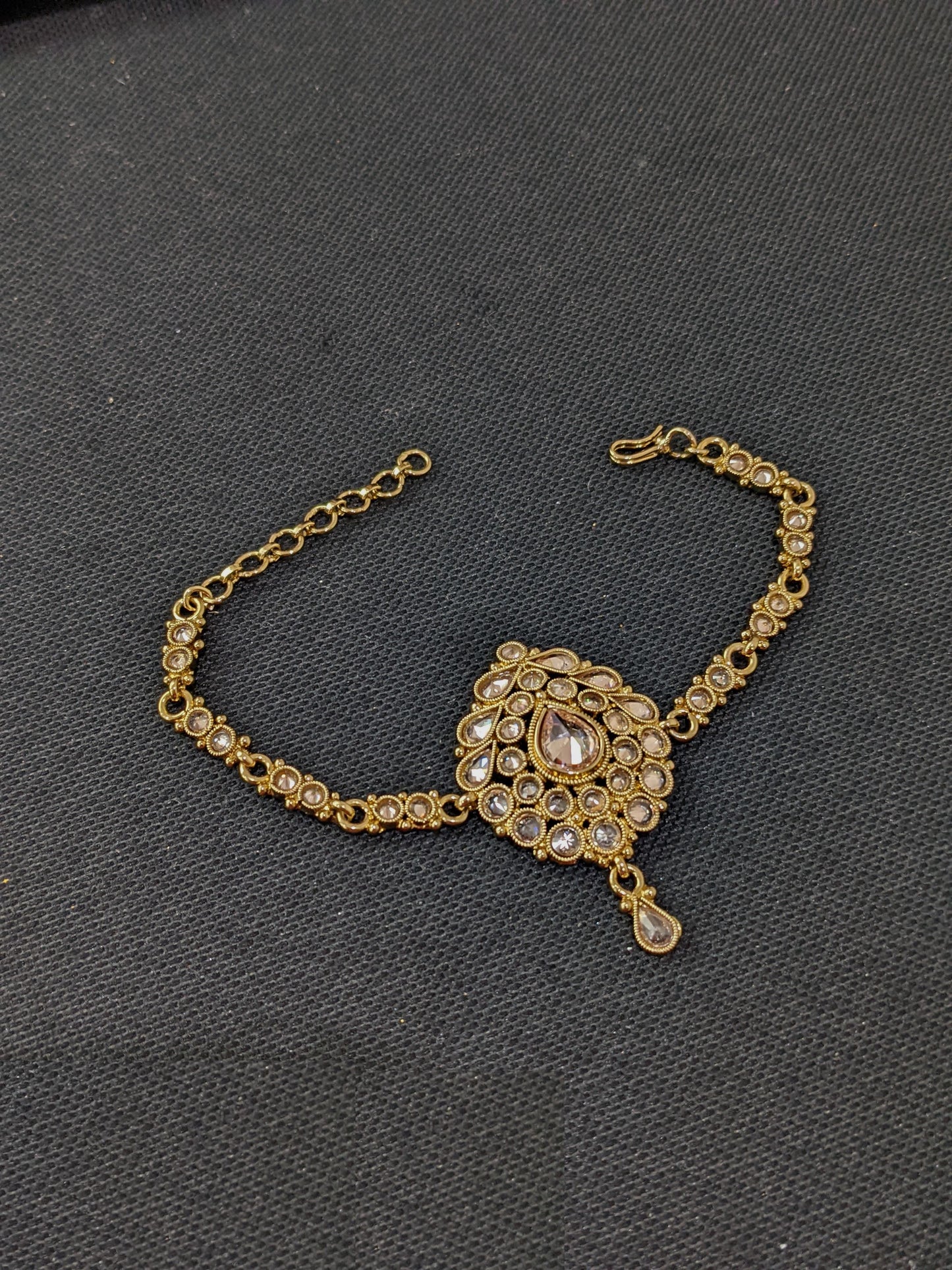 Mehandi Gold plated Full Bridal Set - Design 1