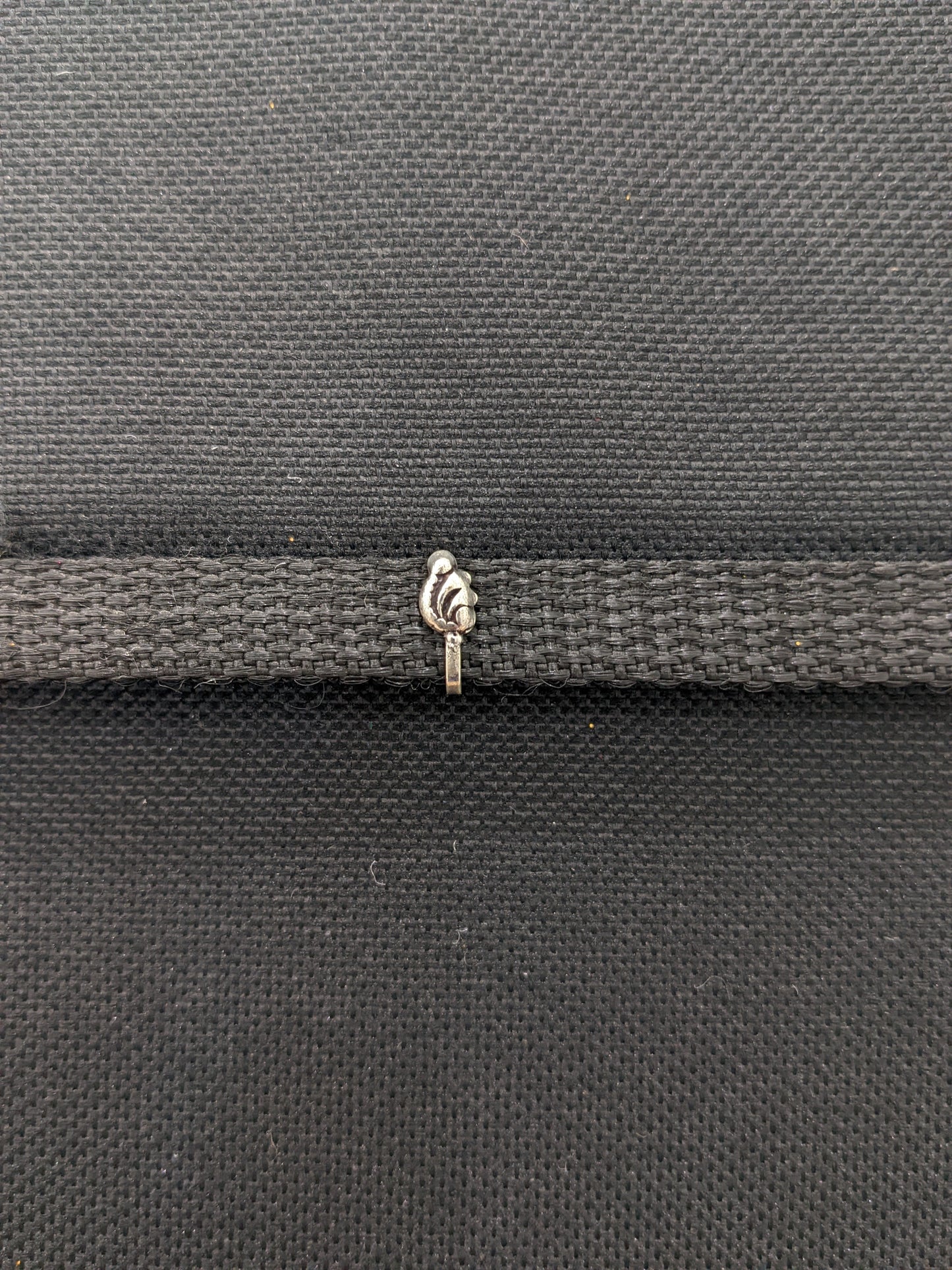 Oxidized silver clip on Nose Pin - Simpliful