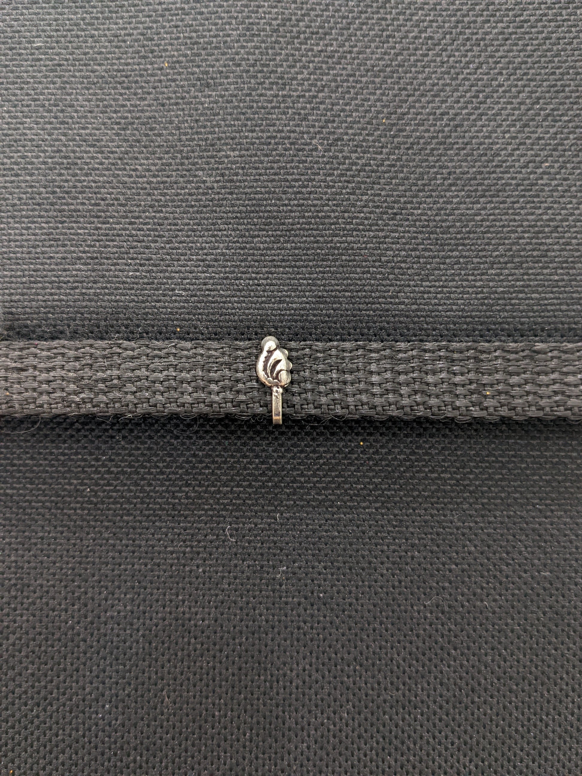 Oxidized silver clip on Nose Pin - Simpliful