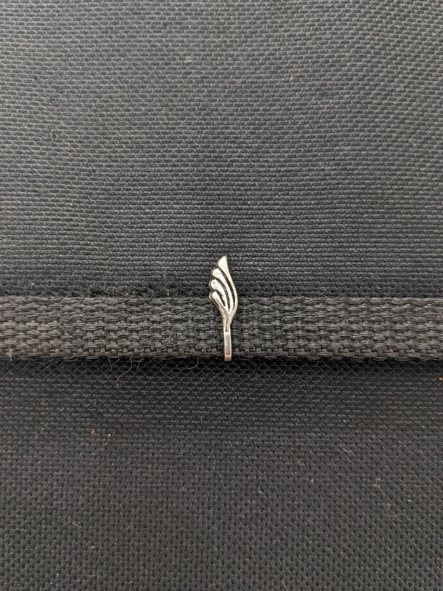 Oxidized silver clip on Nose Pin - Simpliful