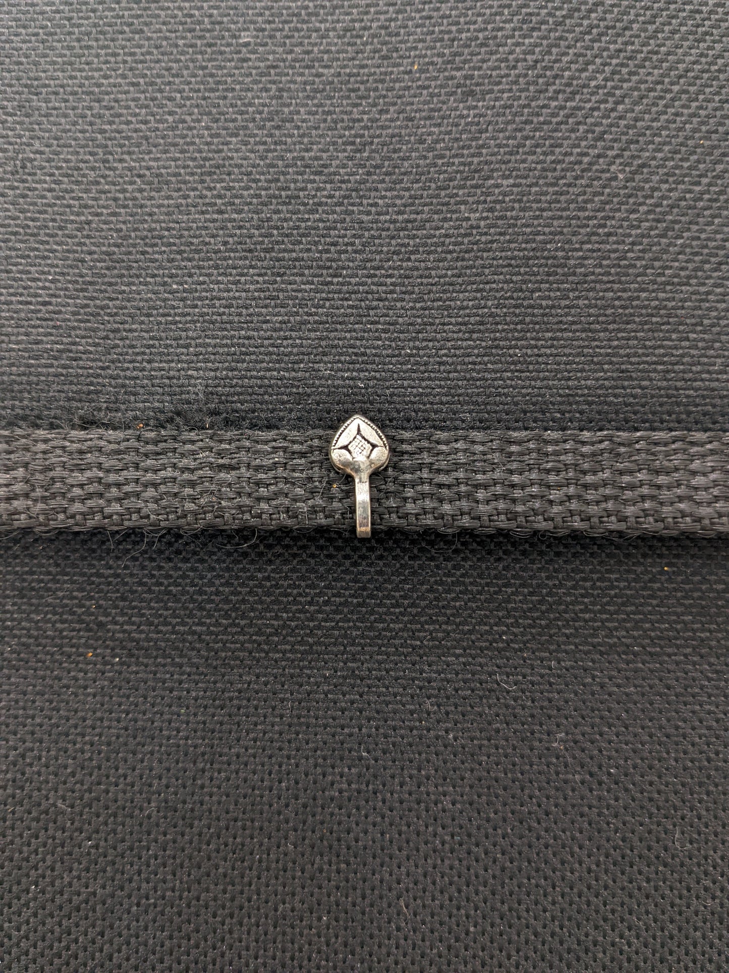 Oxidized silver clip on Nose Pin - Simpliful