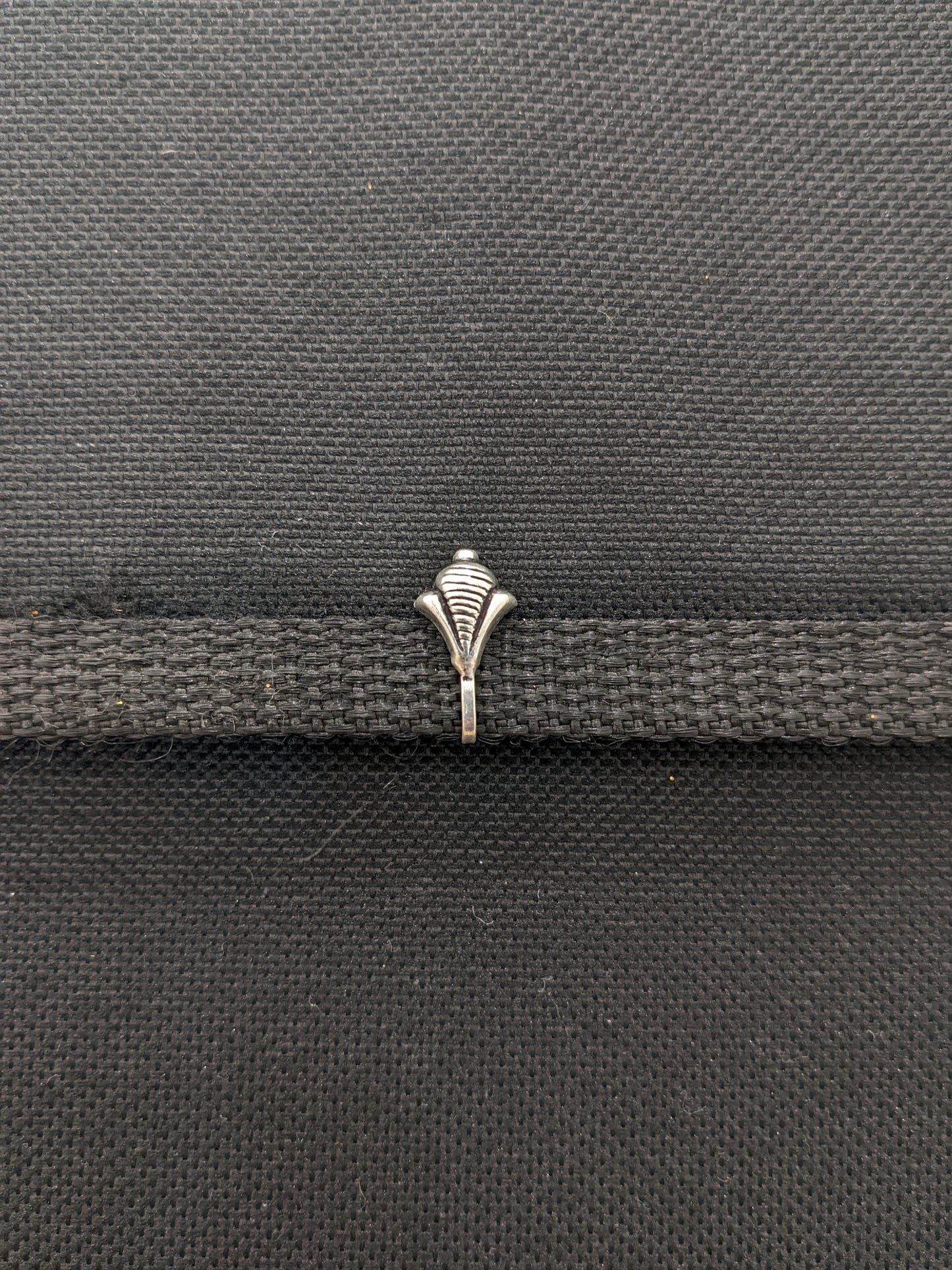 Oxidized silver clip on Nose Pin - Simpliful