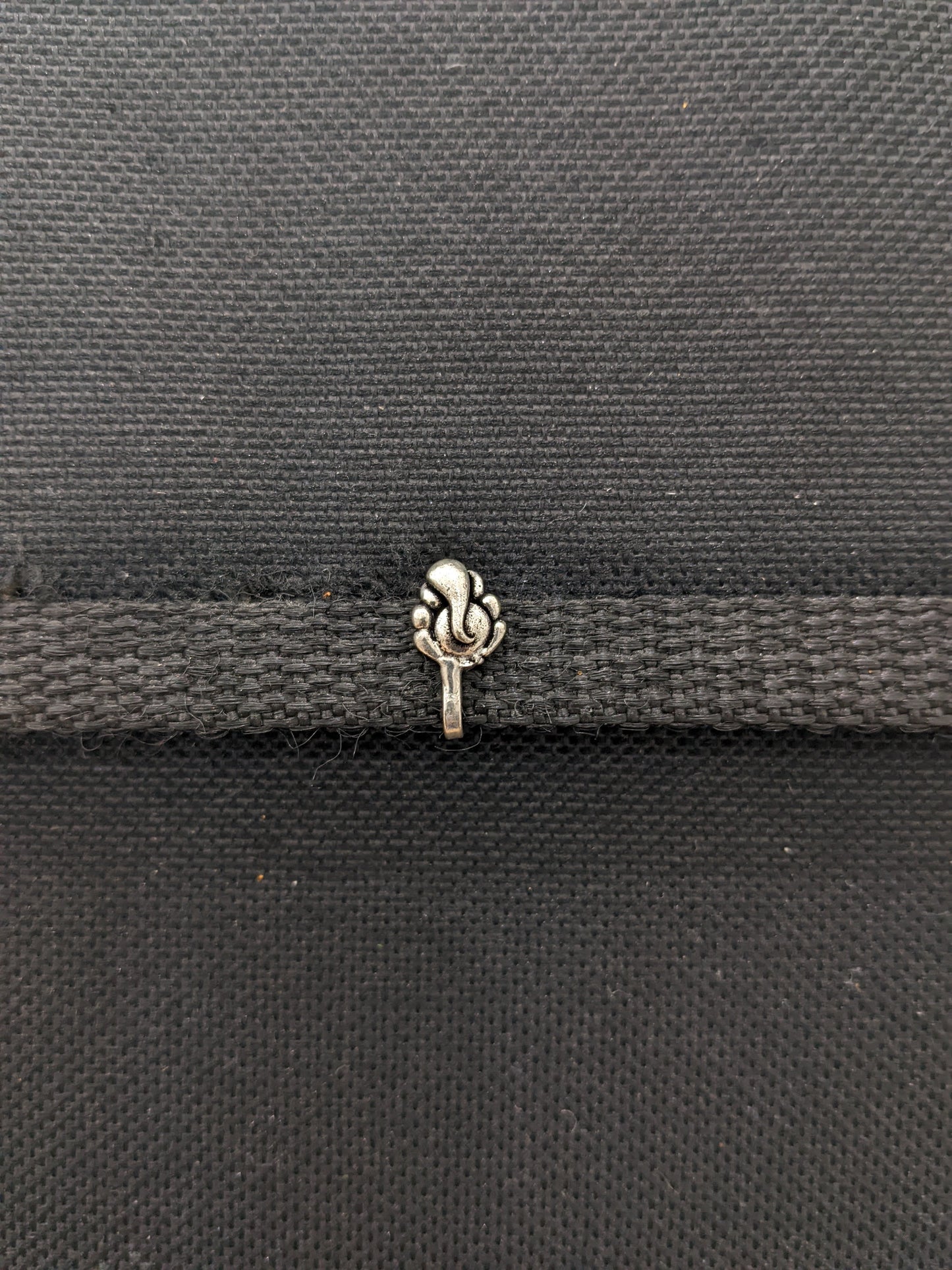 Oxidized silver clip on Nose Pin - Simpliful