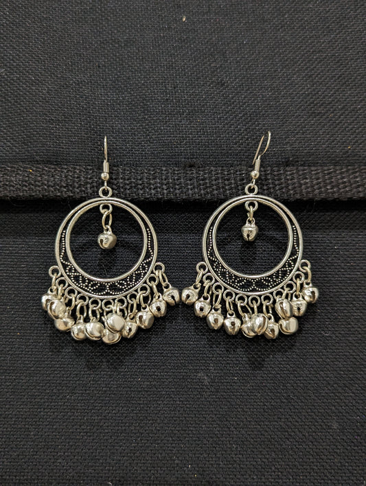 Antique silver hook drop Earrings - 6 designs