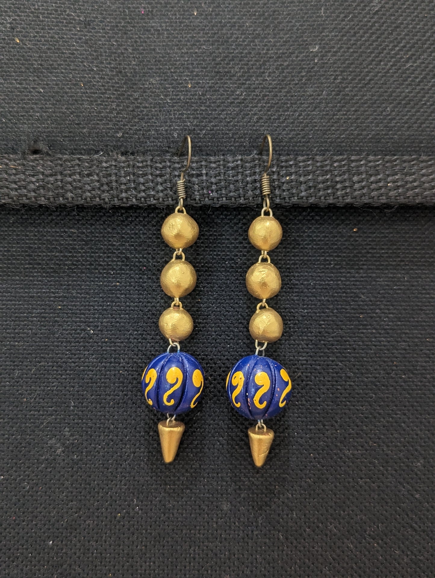 Terracotta Western wear Dangle Earrings