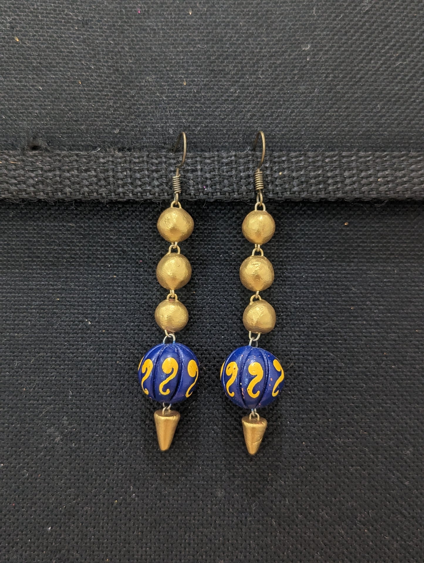 Terracotta Western wear Dangle Earrings