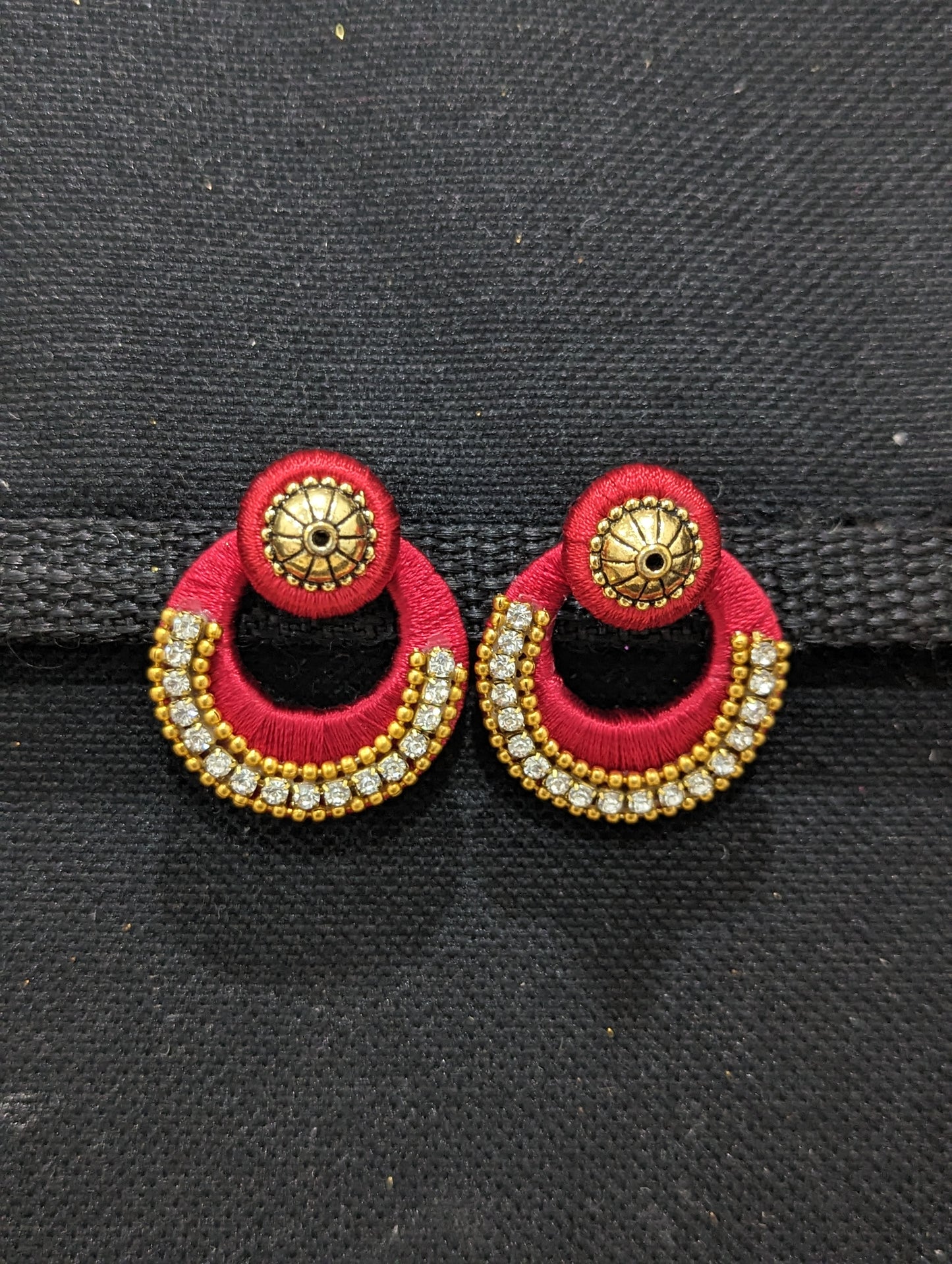 Silk thread Ramleela Earrings