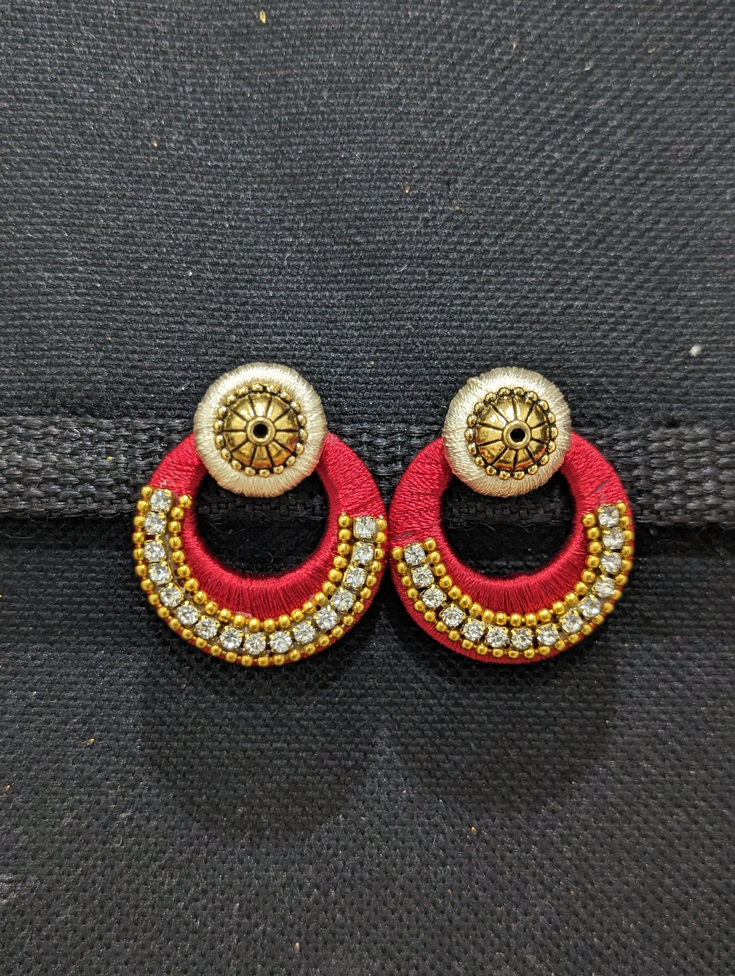 Silk thread Ramleela Earrings