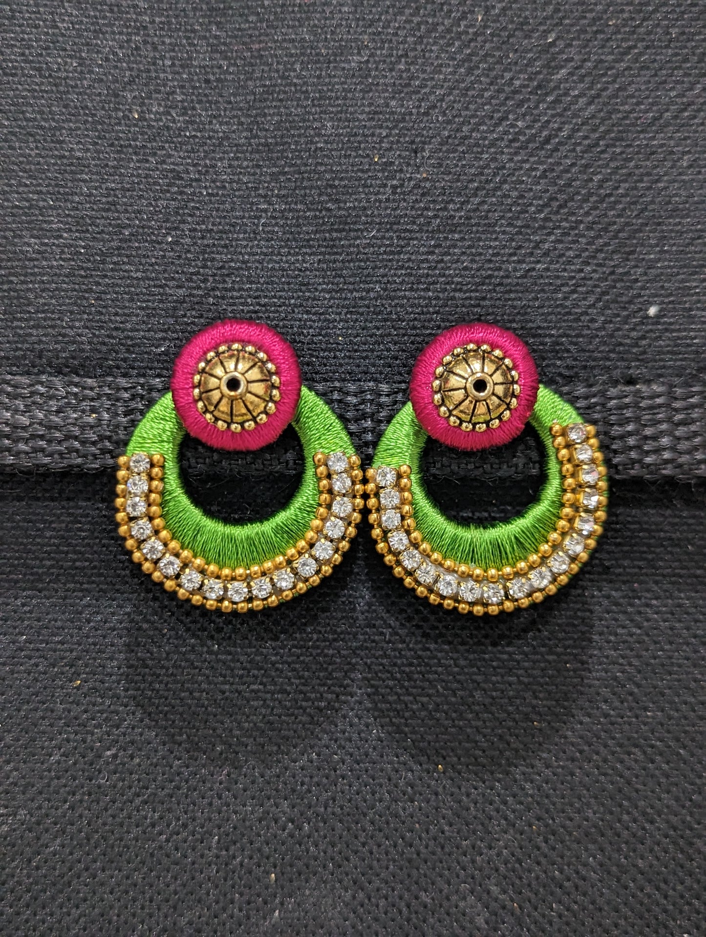 Silk thread Ramleela Earrings