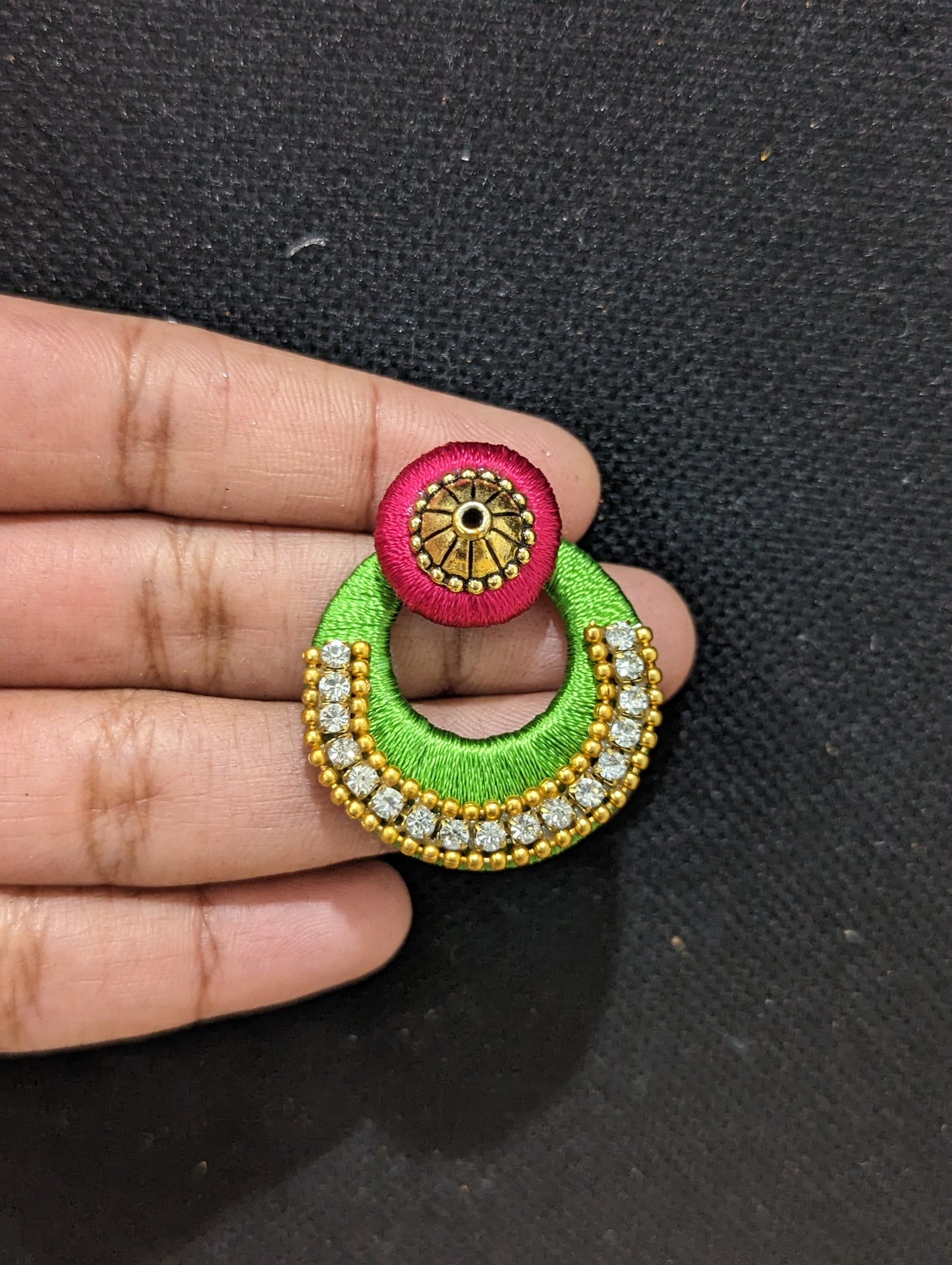 Silk thread Ramleela Earrings