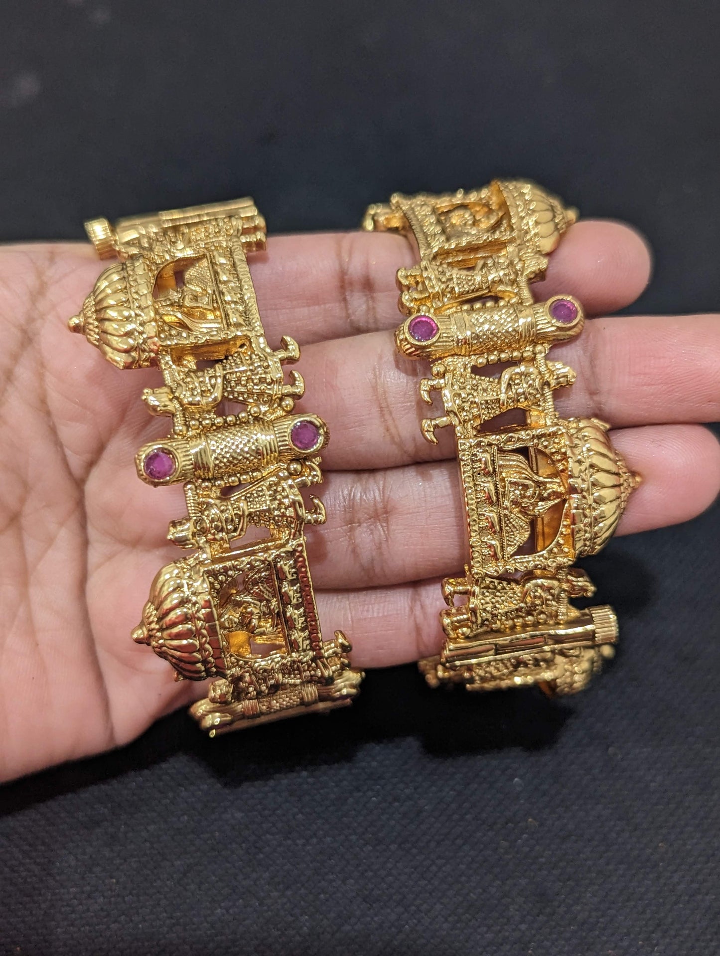 Indian wedding theme broad bangles
