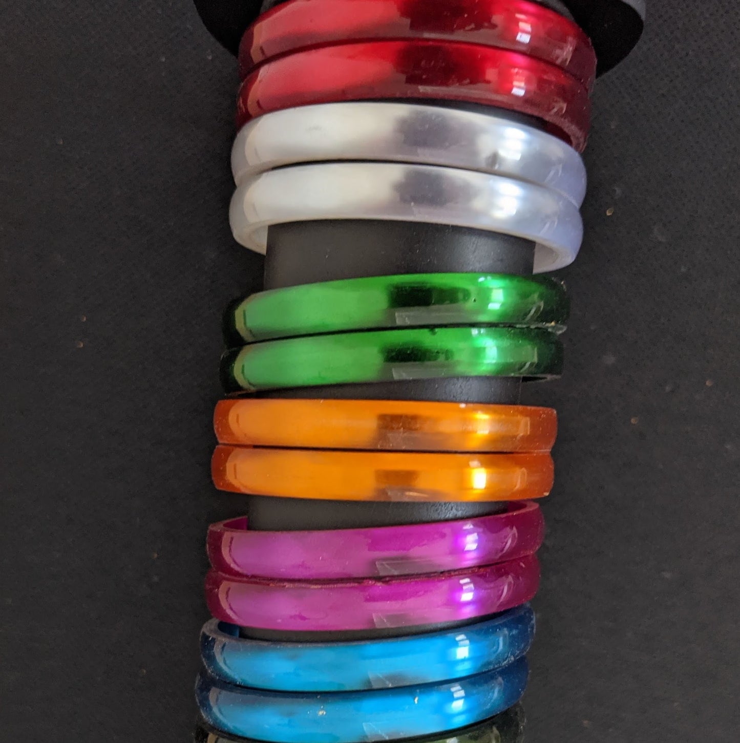 Toddler / Kids Plain Shiny Plastic Bangles