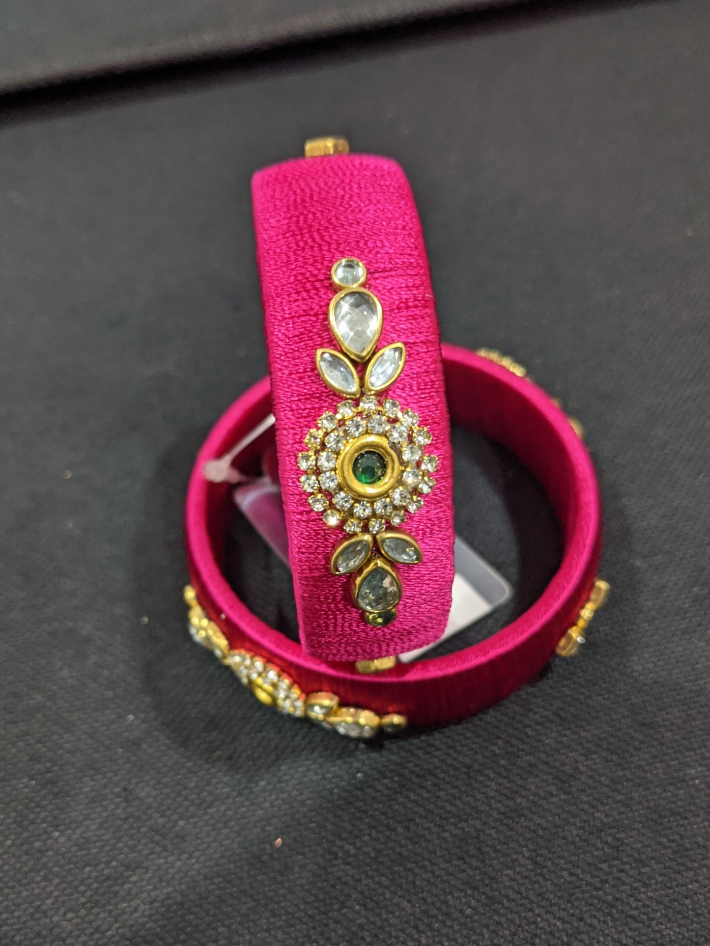 Silk Thread Bangles - Adult Size