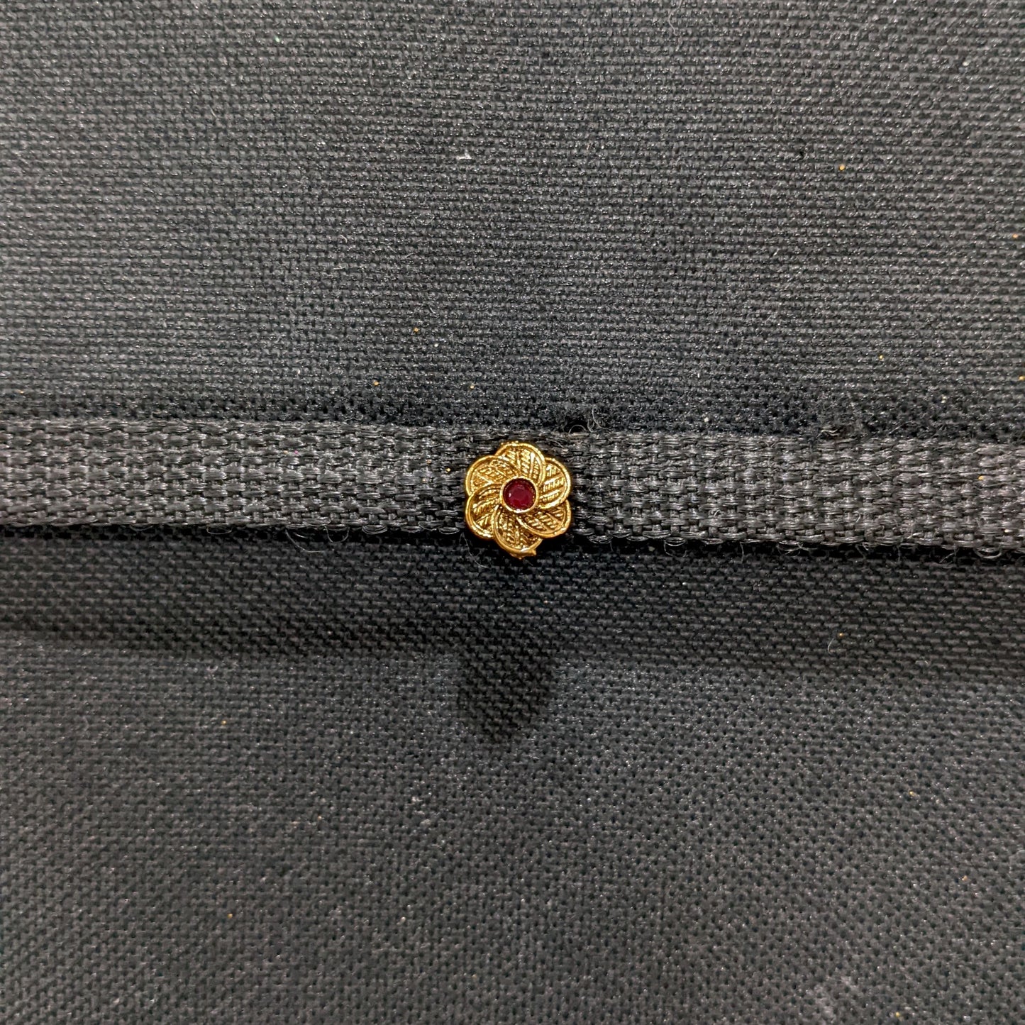 Gold imitation Traditional Clip on Nose pin - Design 7