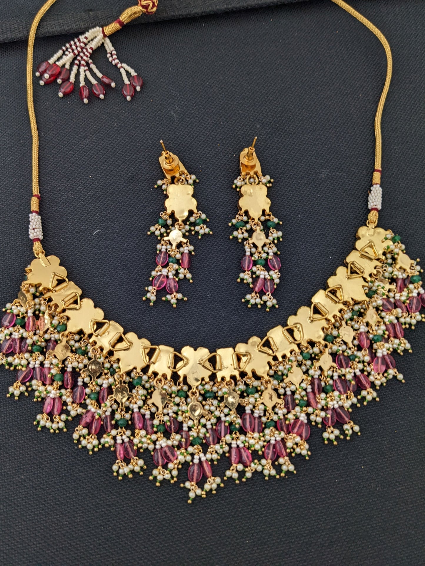 Jadau Kundan Choker Set - Design 3