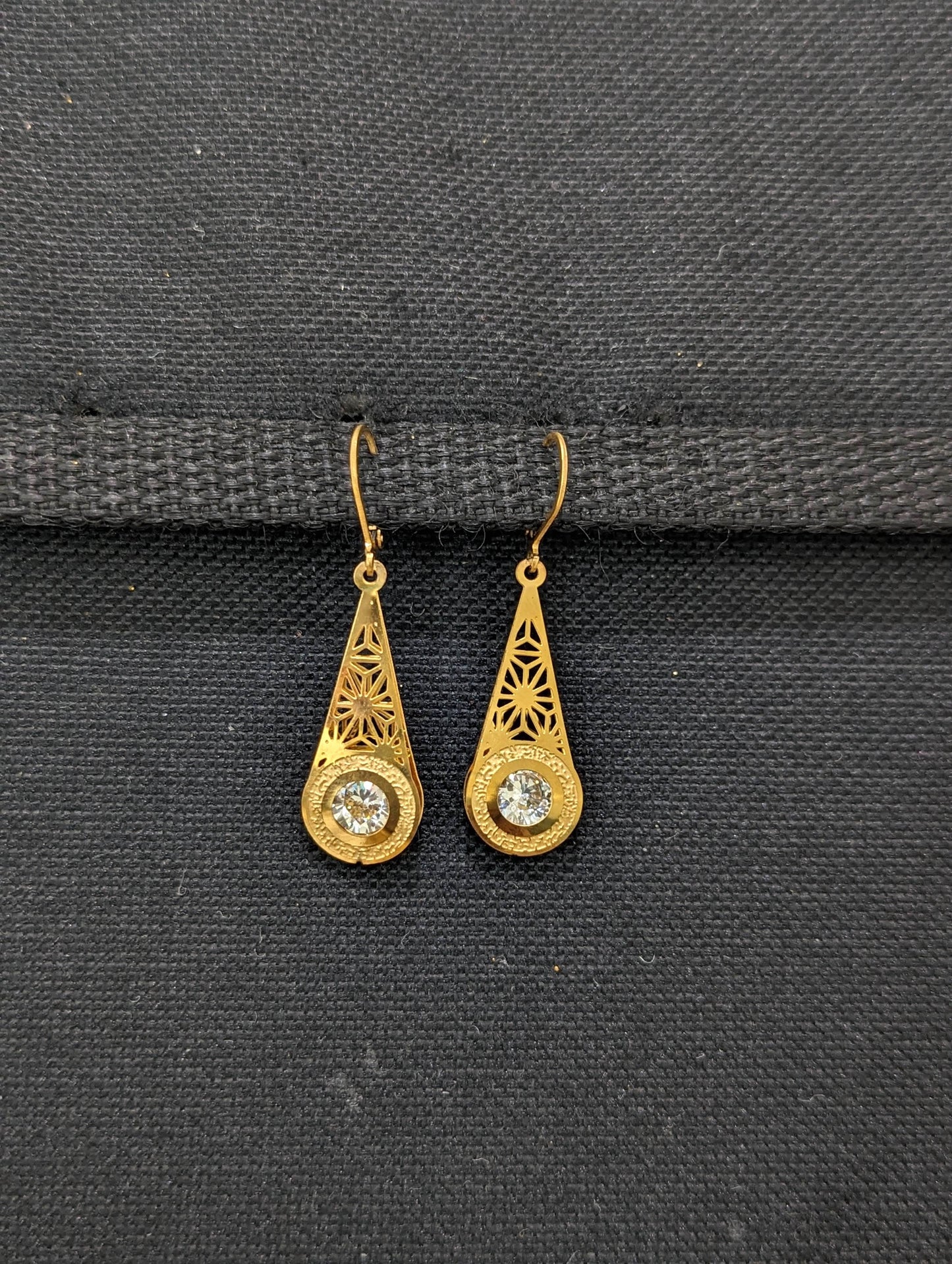 Stainless steel Gold plated Earrings