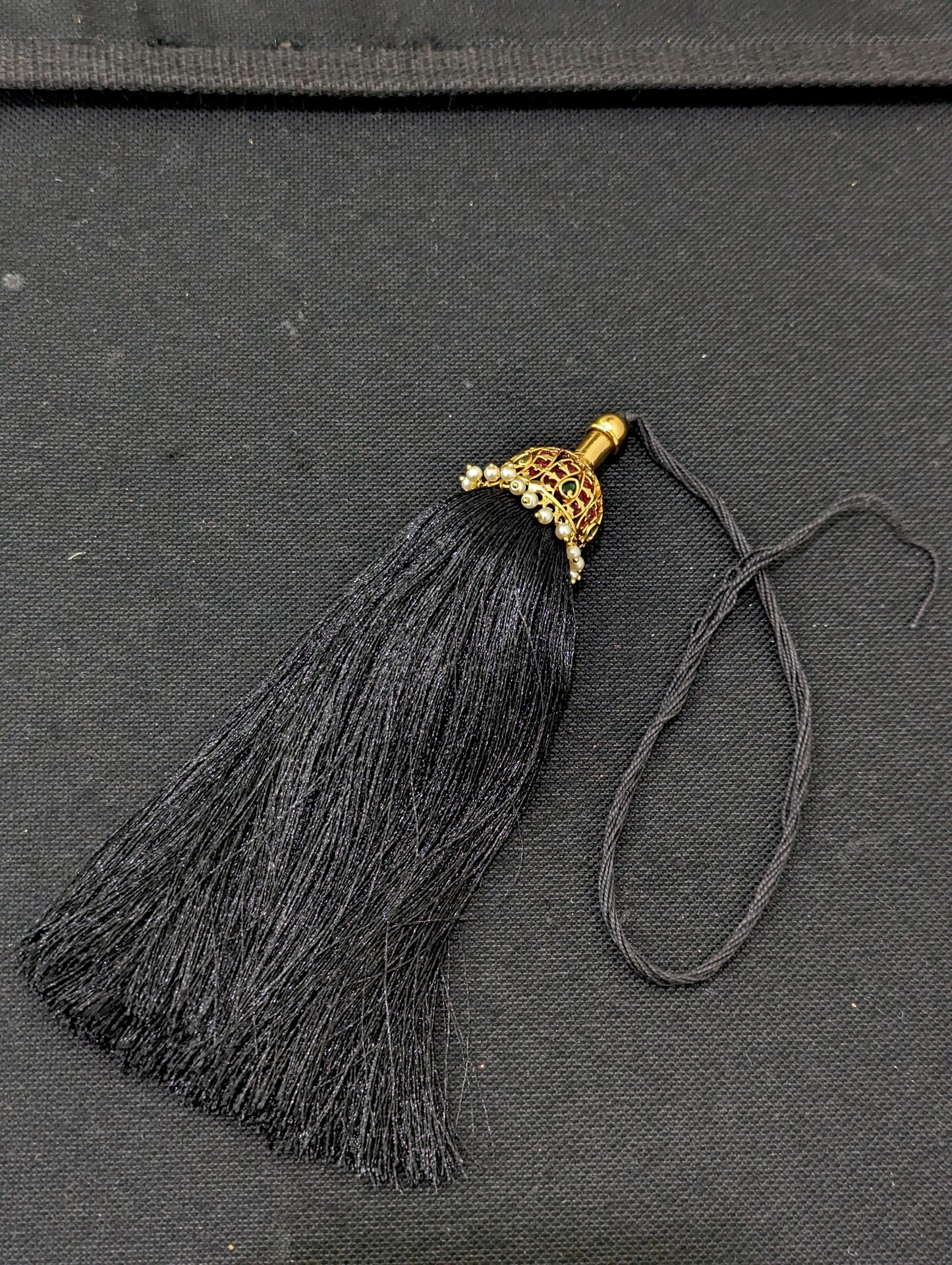 D2 - Kunjalam / Hair plait Bridal accessory
