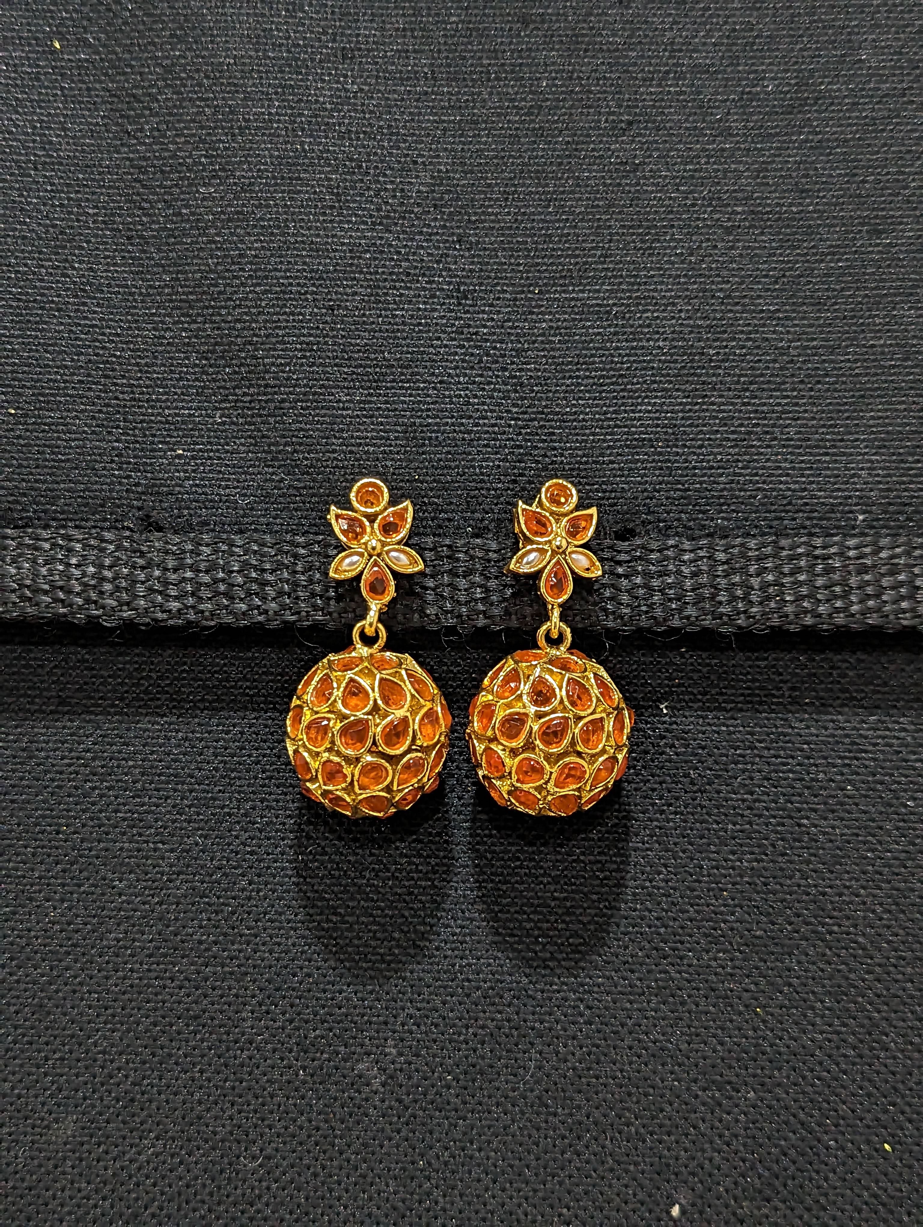 Buy 22k Solid Gold Small Jimiki Kammal / Jhumka Earrings Online in India -  Etsy