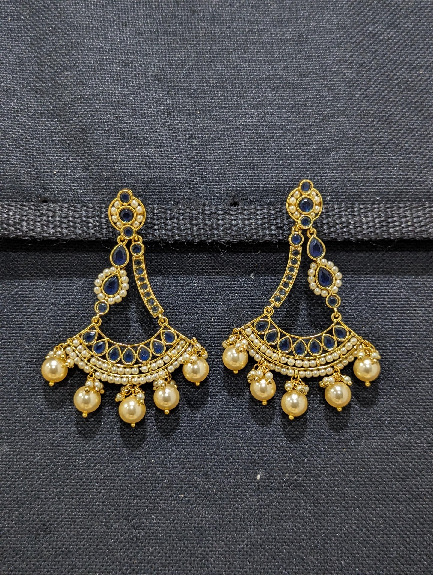 Gold plated Designer Chandbali Earrings