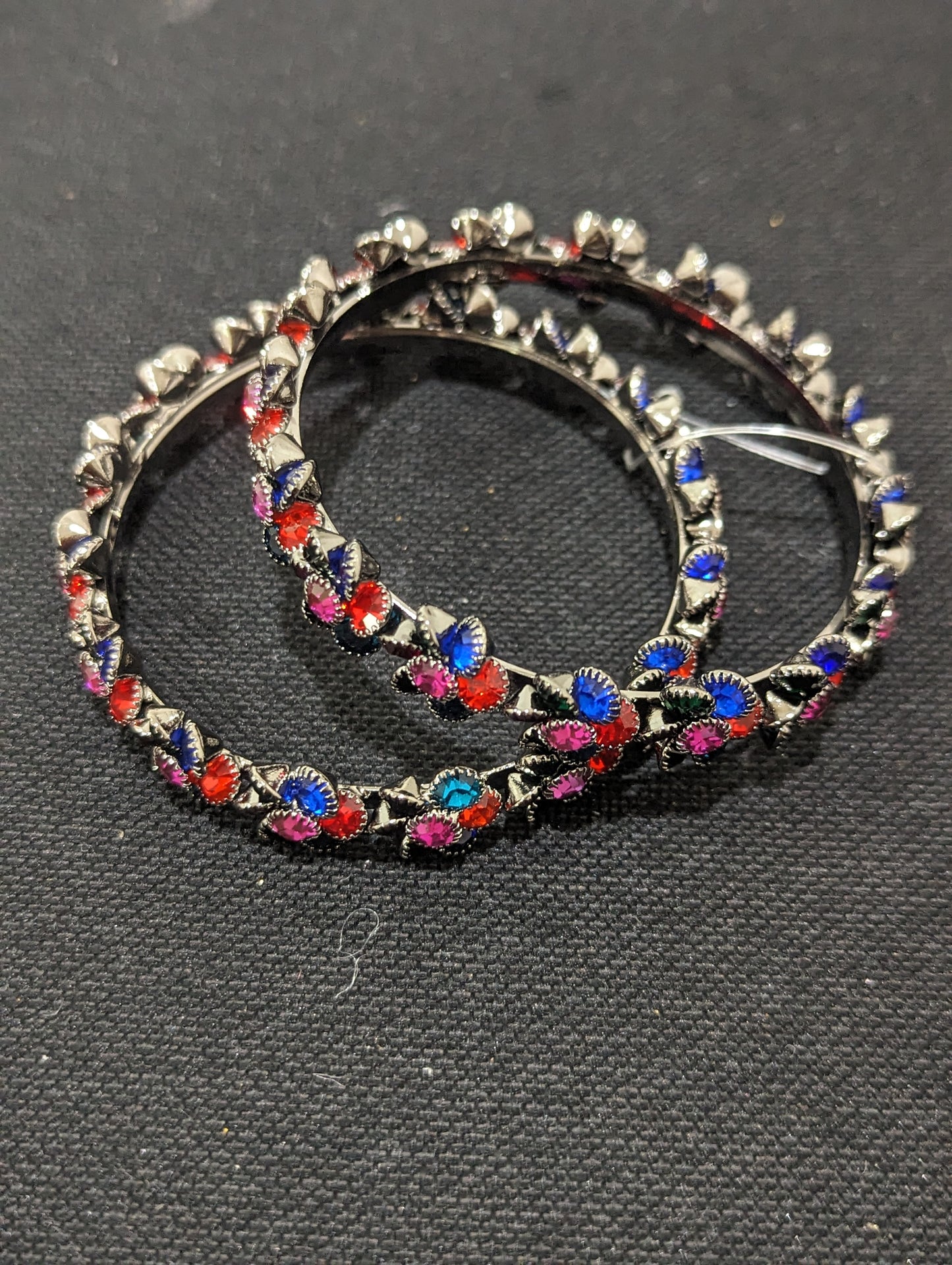 Multi color Black plating bangles