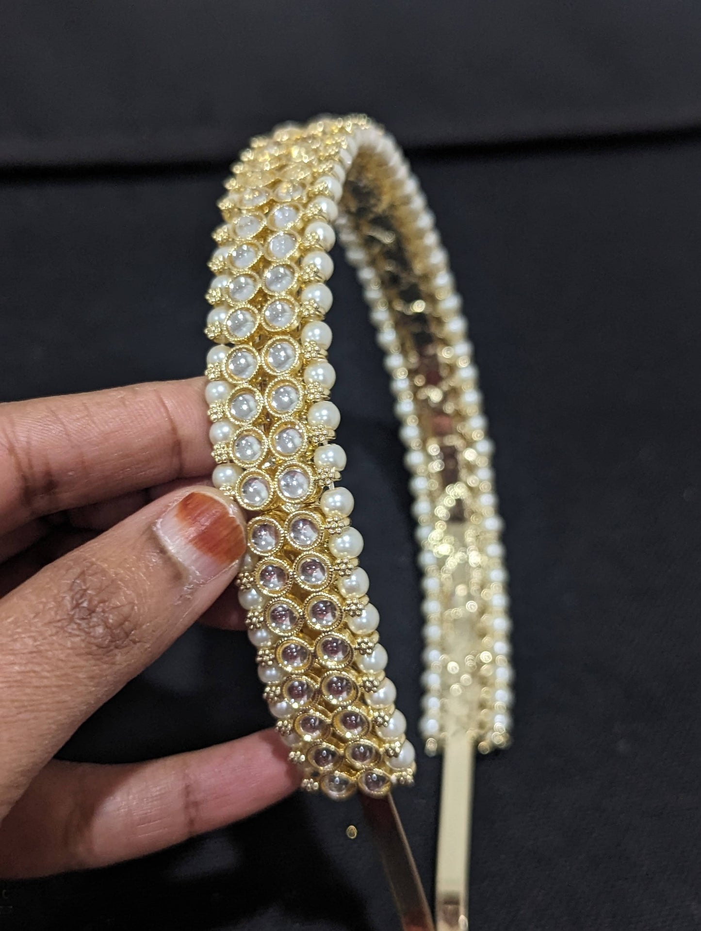 Kundan Head band - D1