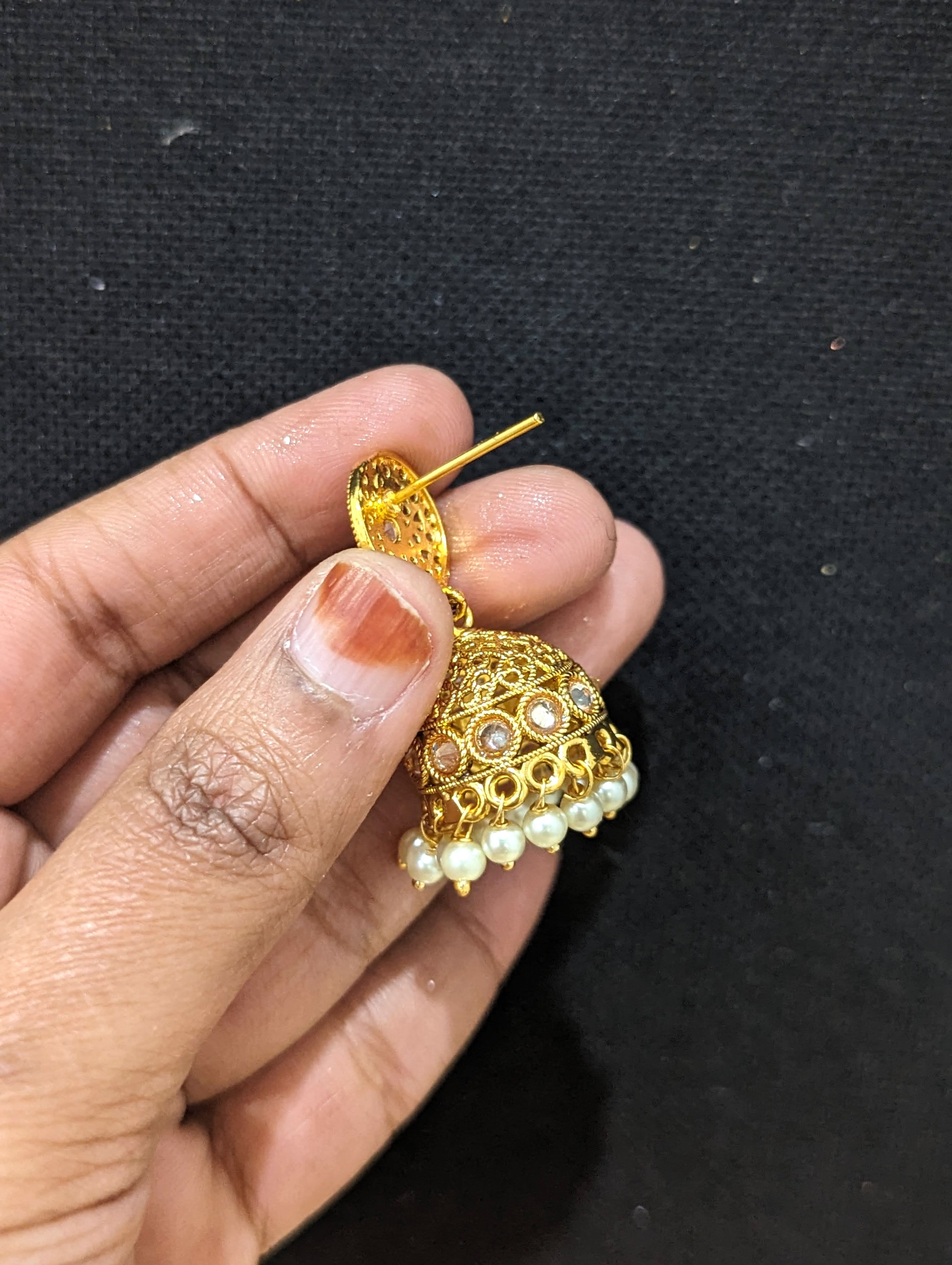 Dolphin CZ Stud Earrings – Design Gold Jewelry