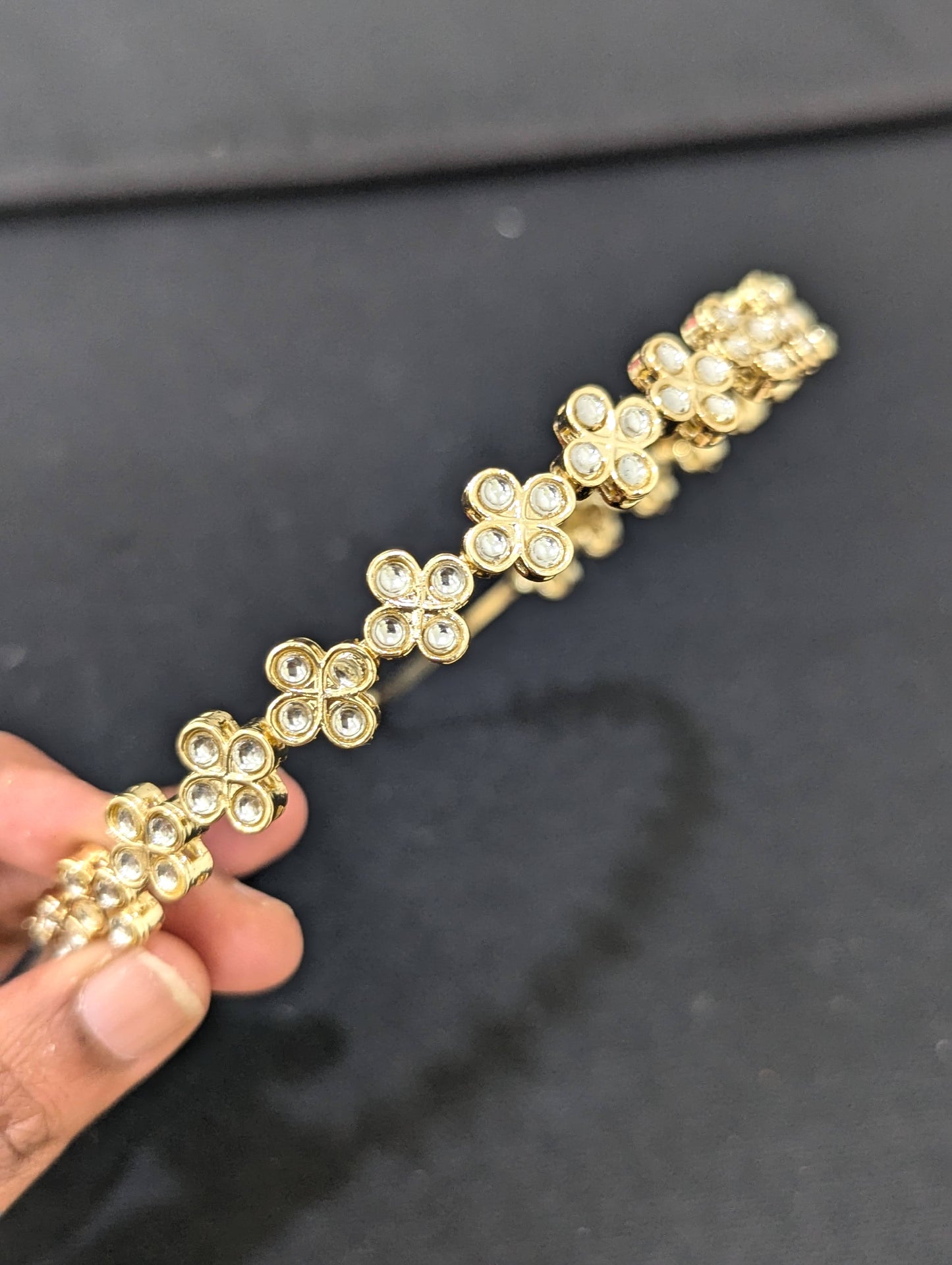 Kundan Head band - D2